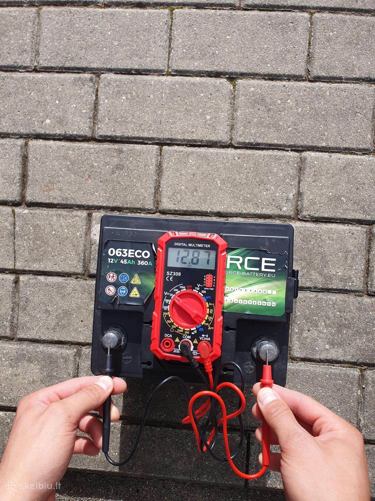 Akumuliatorius Eco Force 063eco 45 ah 360 a