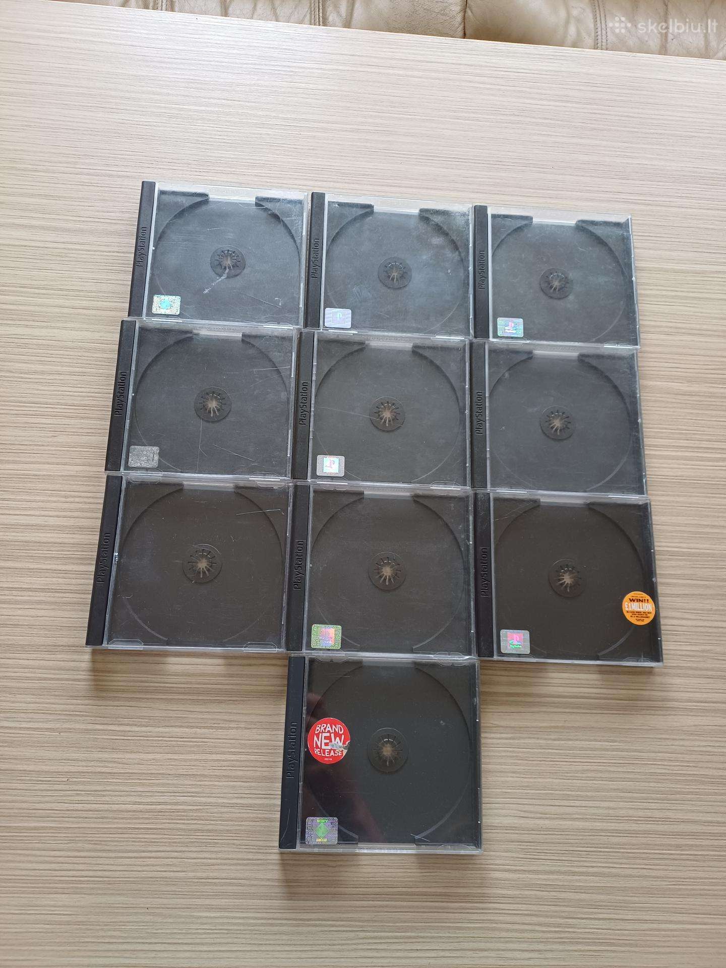 Playstation 1 tvarkingos dezutes