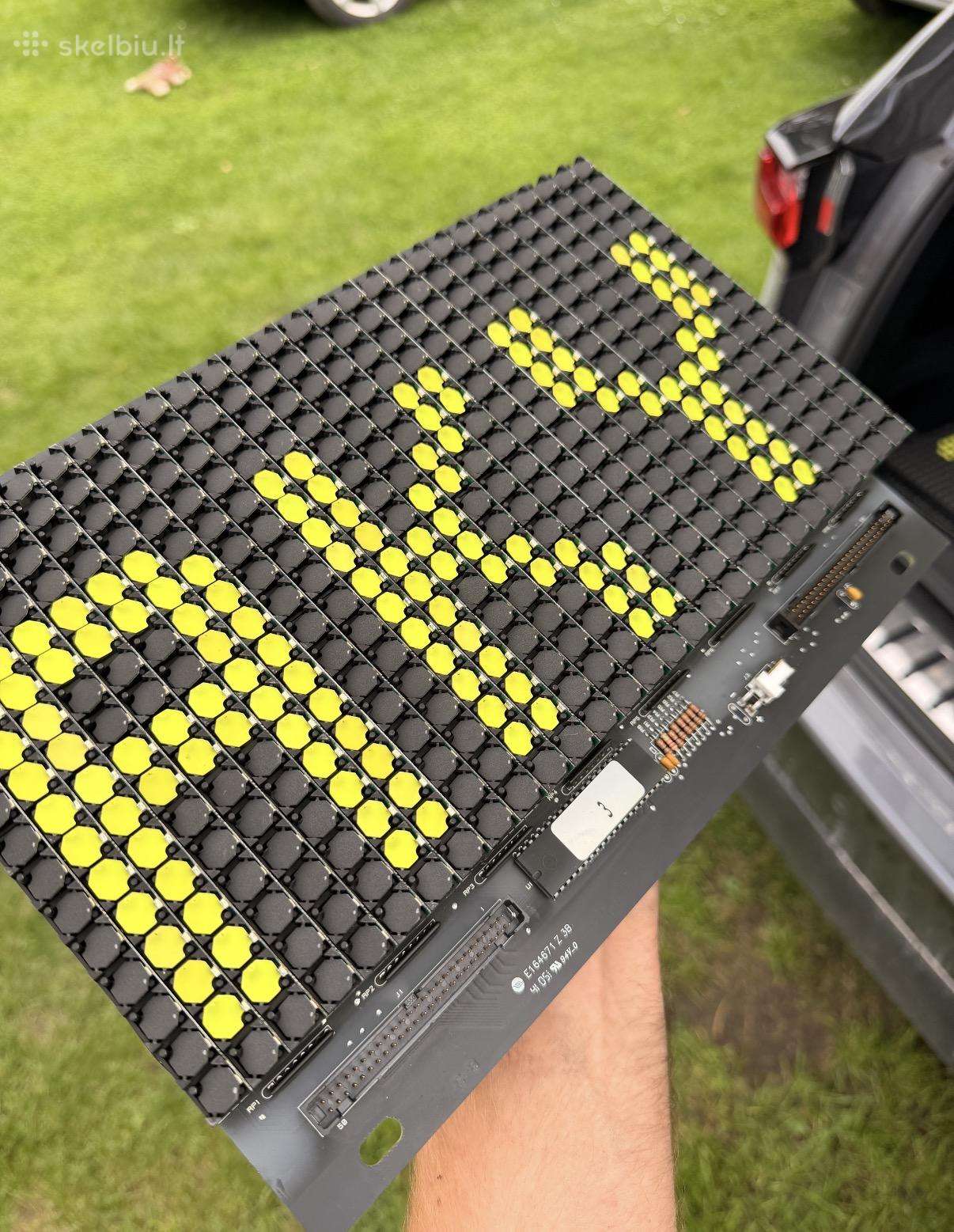 F-p Electronics Flip-dot + LED panelė