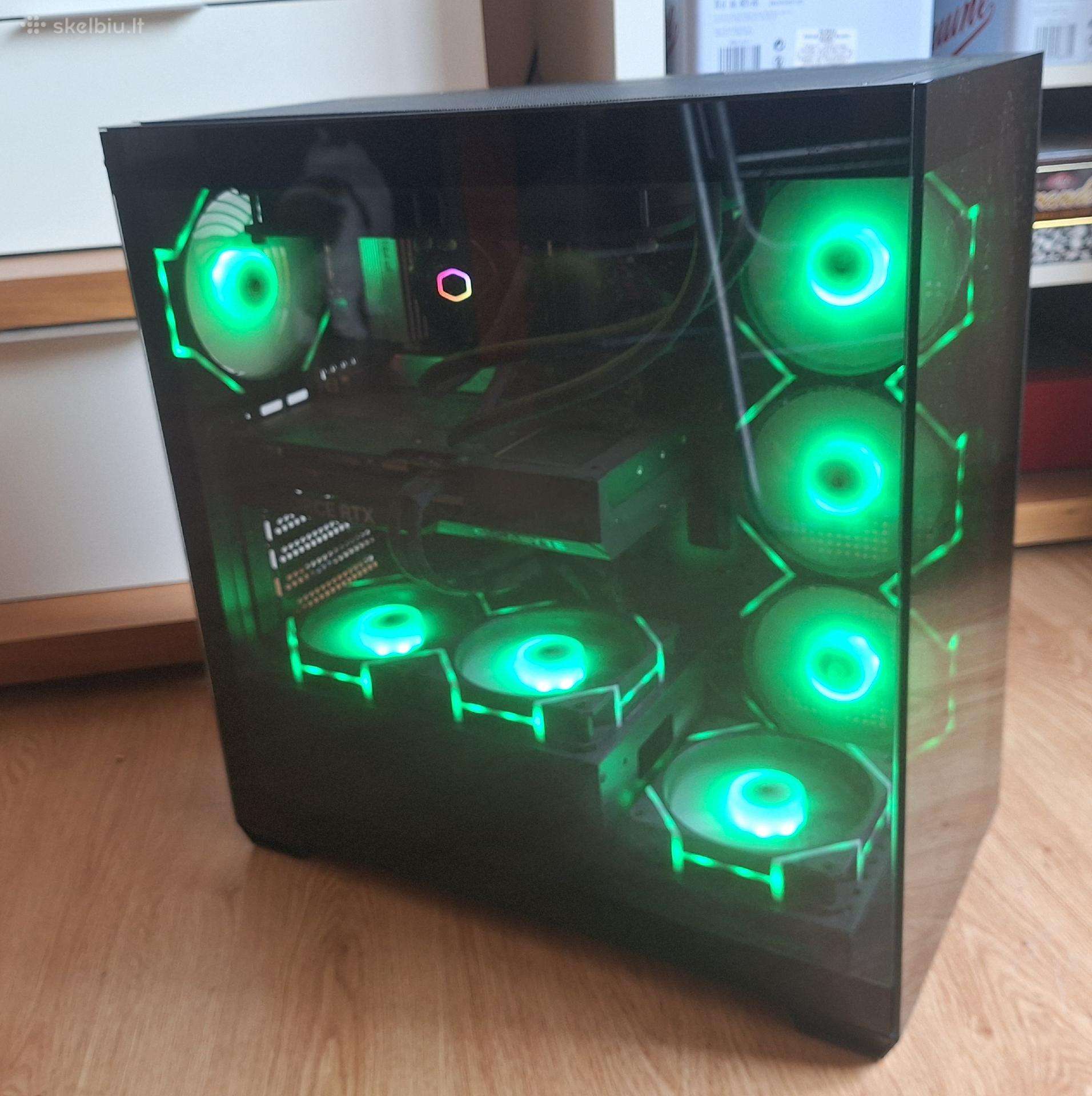 Žaidimų Pc Ryzen 7 7700 Rtx 4070 Super 32gb Ddr5