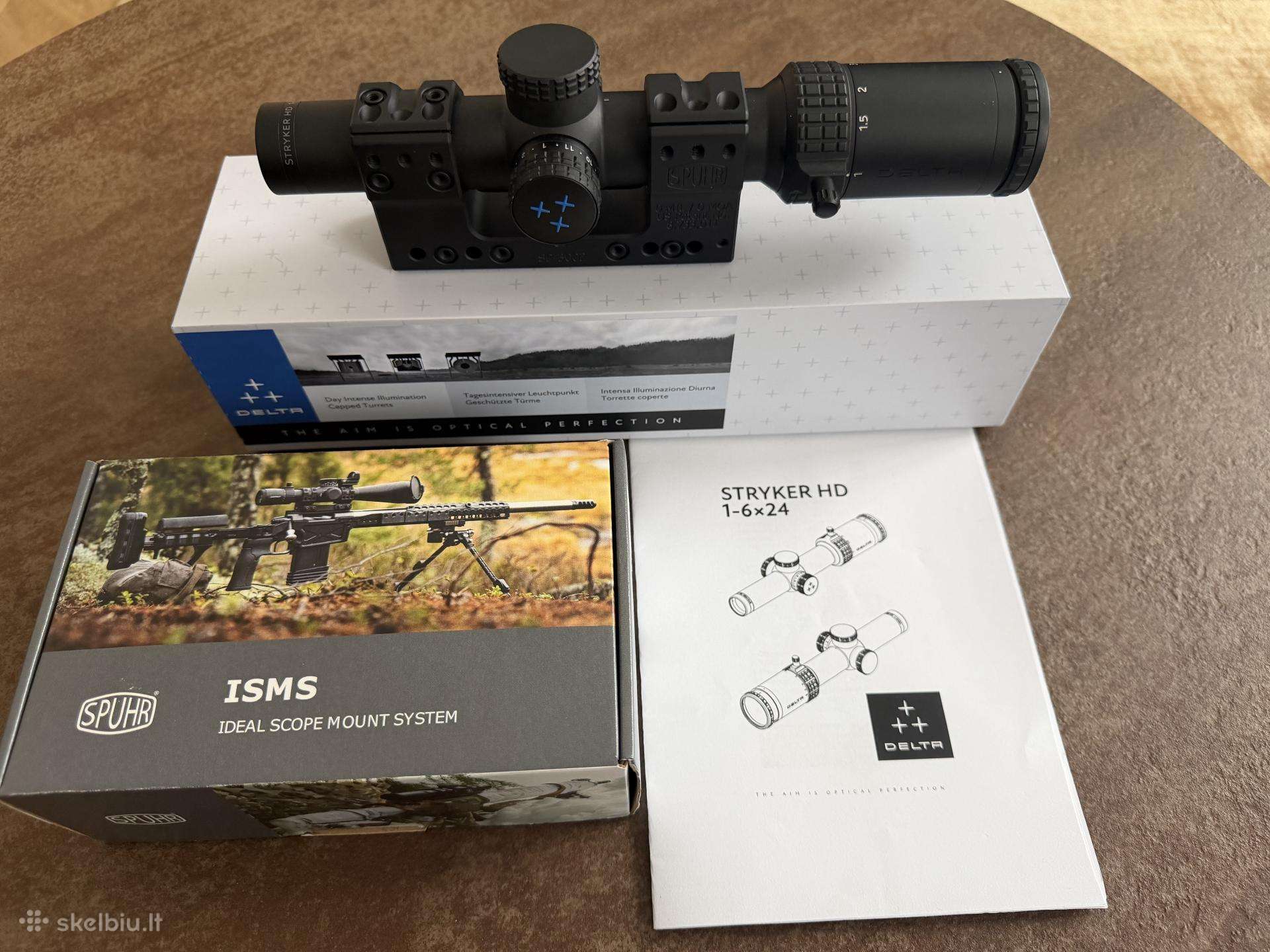 Optinis taikiklis Delta Optical Stryker HD 1-6x24