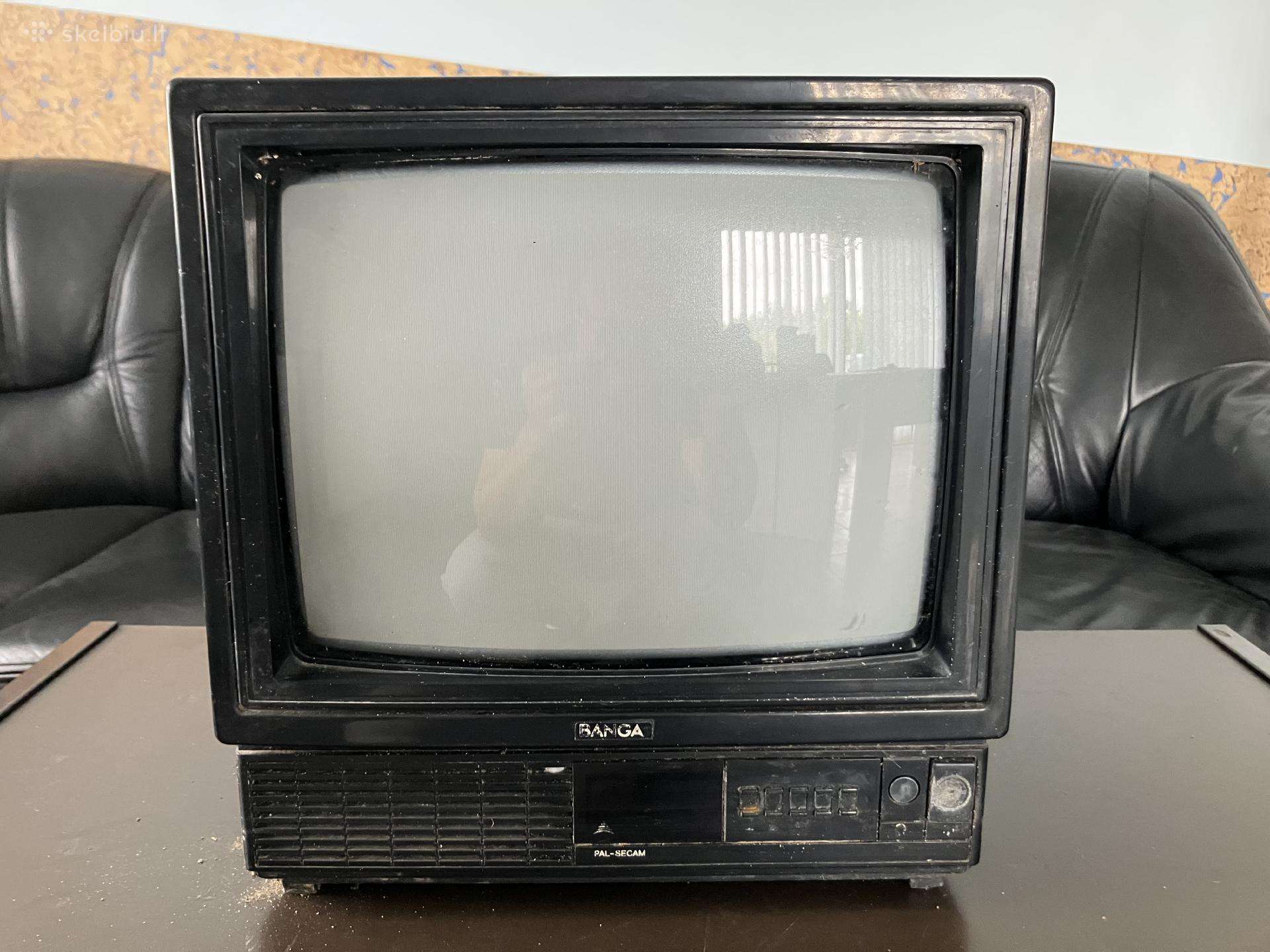 Vintažiniai televizoriai Banga ir Mentor deluxe