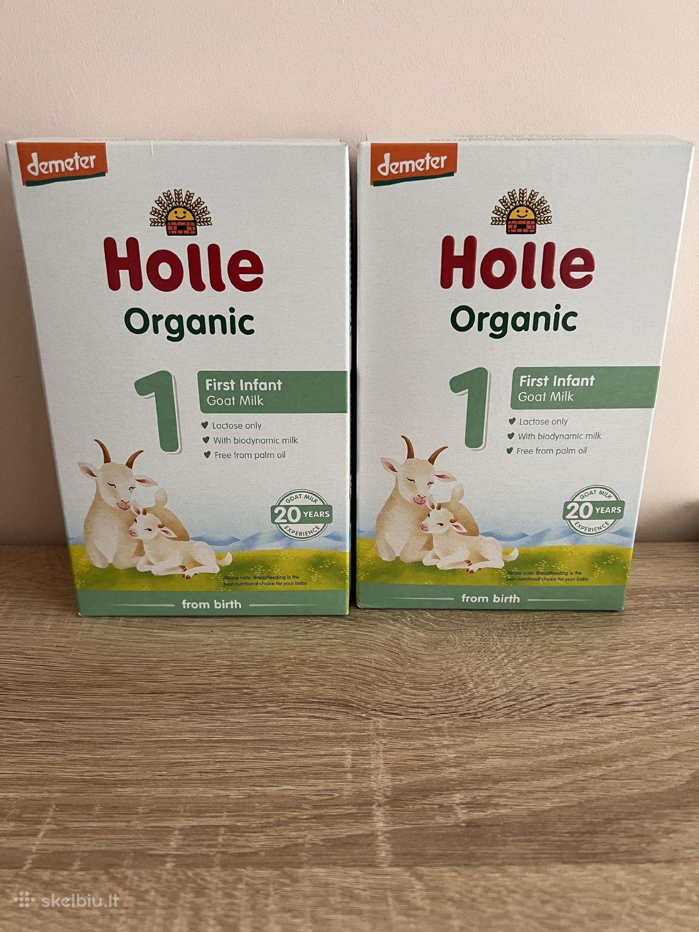 Holle organic 1 kūdikio mišinukas