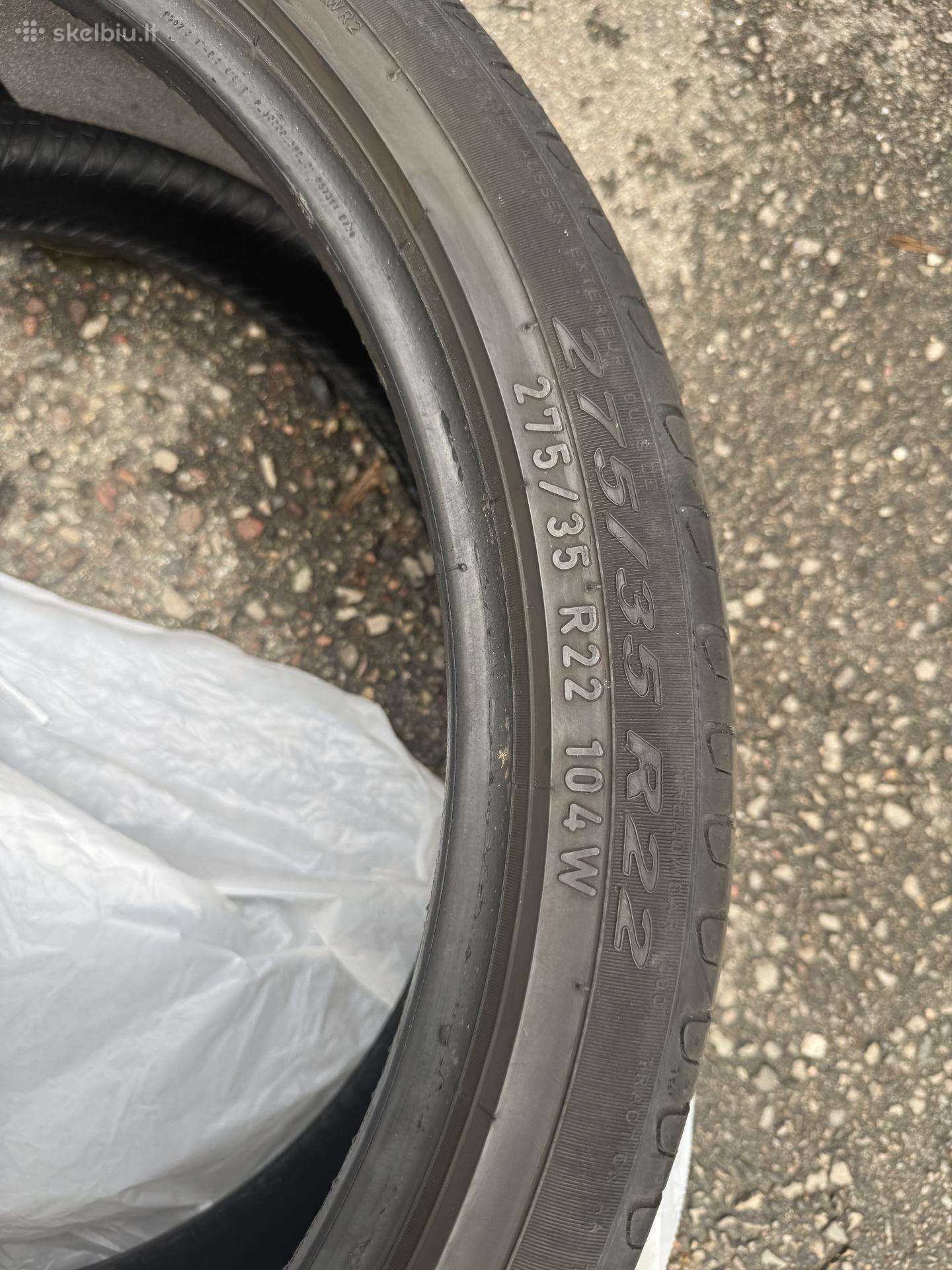 Pirelli, summer 275/50 R22