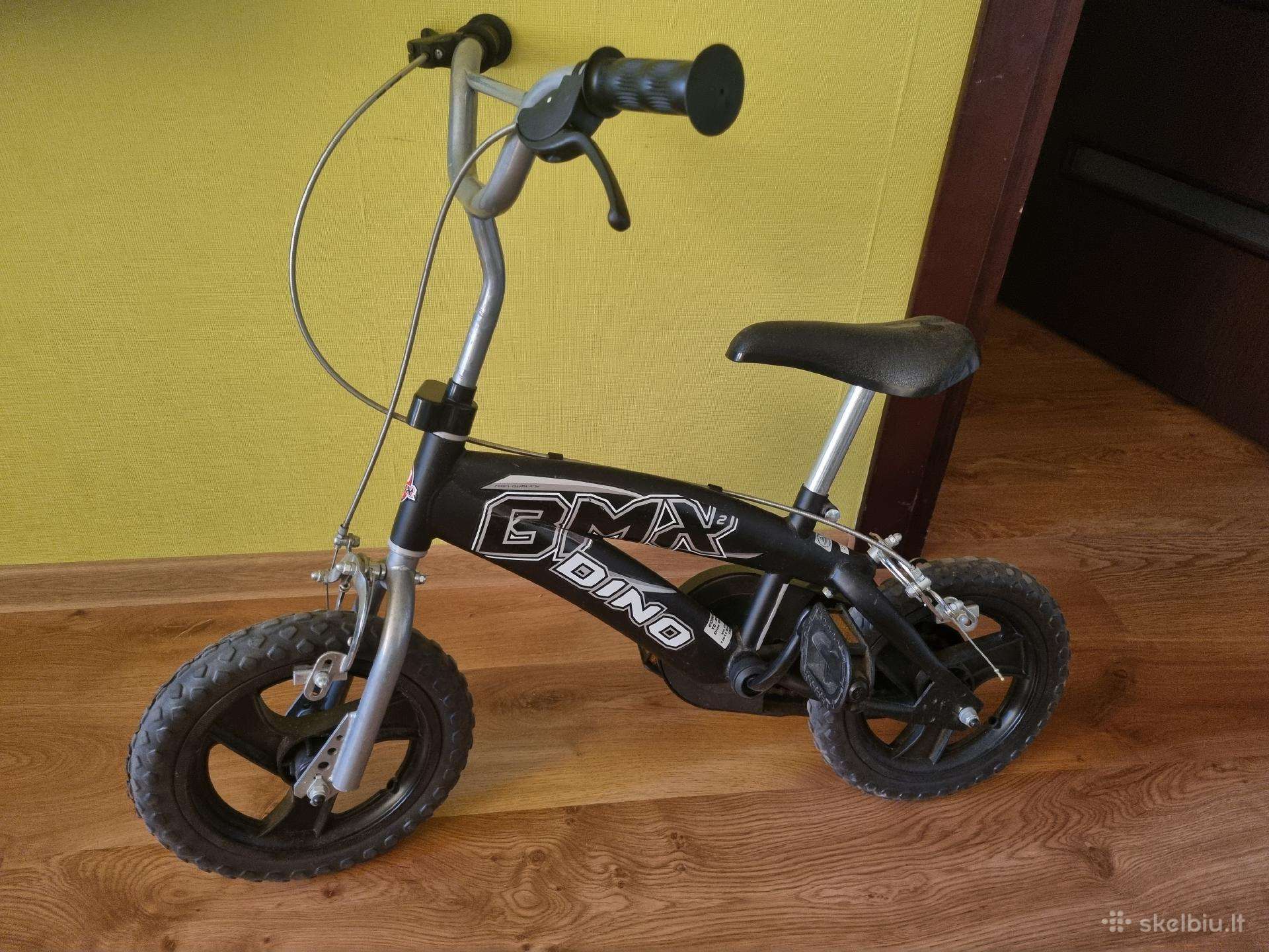 Vaikiškas dviratis. 12 colių.BMX Dino