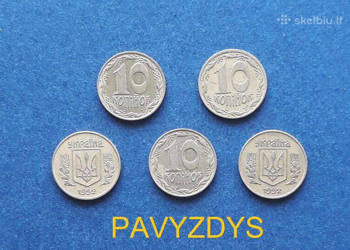 Ukraina 10 kopijok 2002-2010m