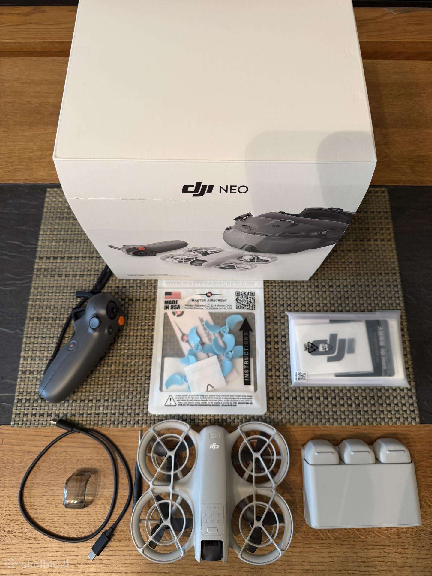 Dji Neo su keitimo draudimu iki 2027.07.17
