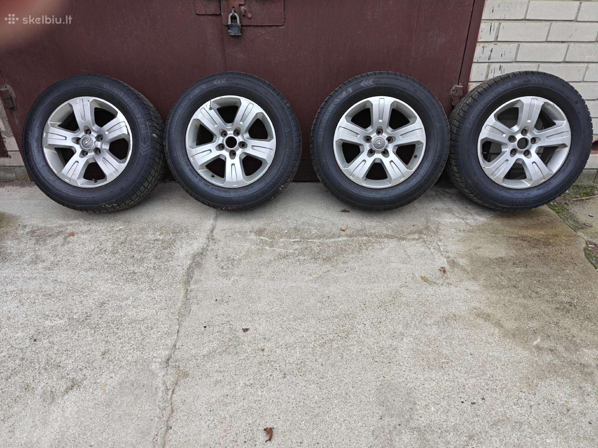 Opel, light alloy, R17