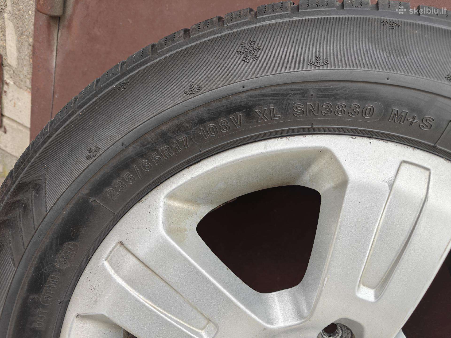 Opel, light alloy, R17