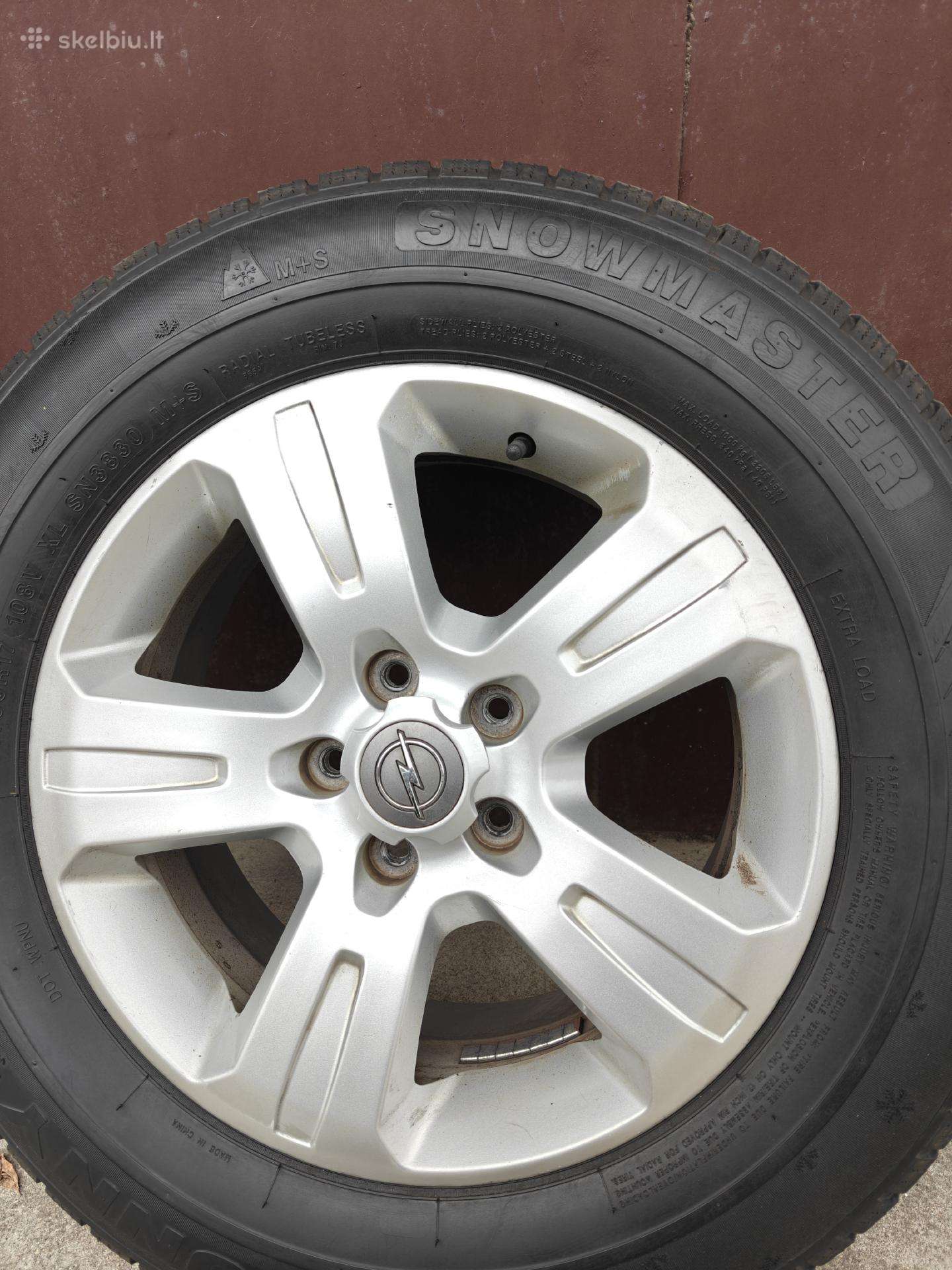 Opel, light alloy, R17