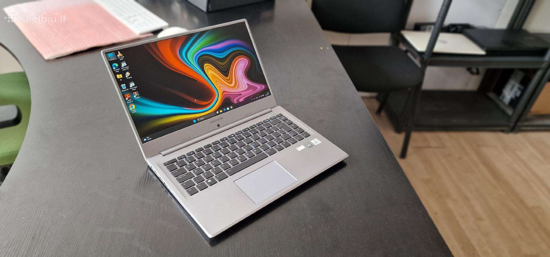 Medion 15.6 Fhd, i7-10510, 12gb, 256 SSD, sv klav.