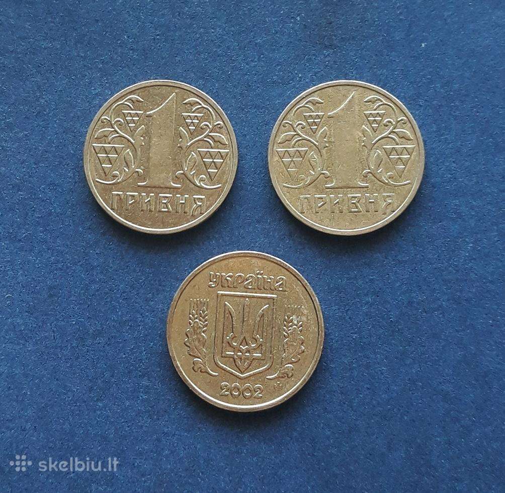 Ukraina 1 hryvnia 2002