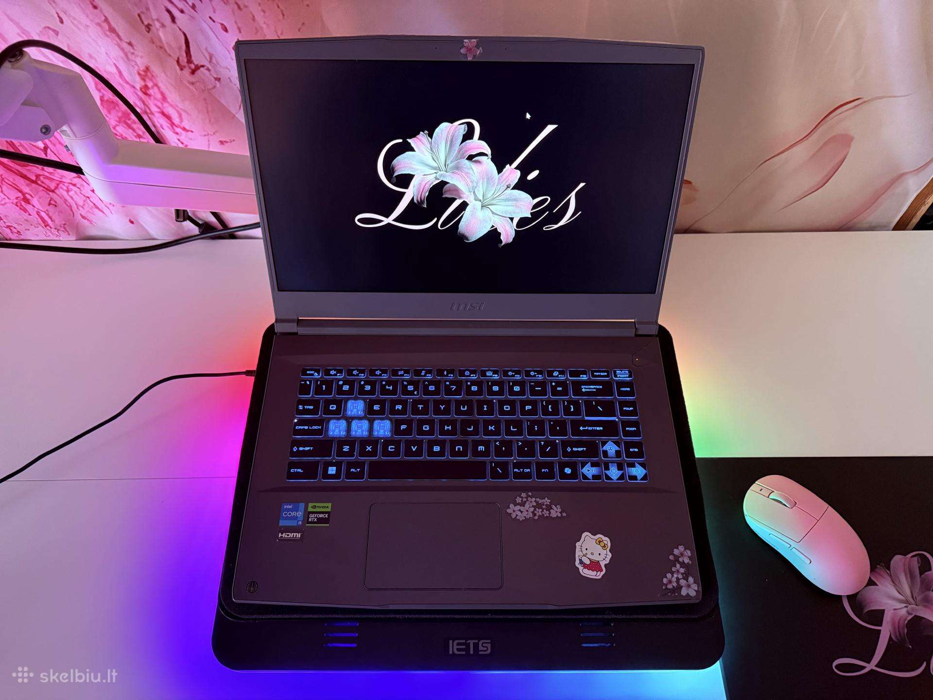 Msi Thin 15 B12ve Rtx 4050 + Iets Gt500 aušinimas