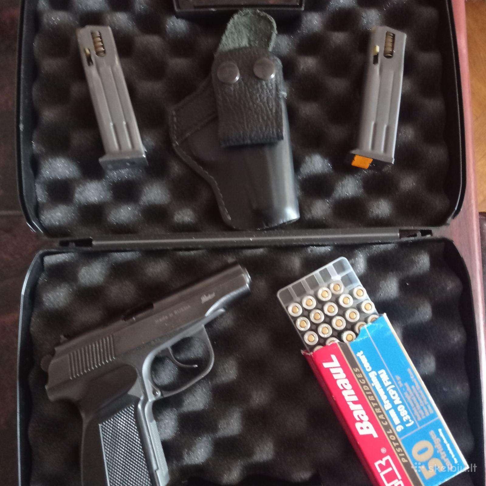 Pistoletas Izh 71h 9mm Browning