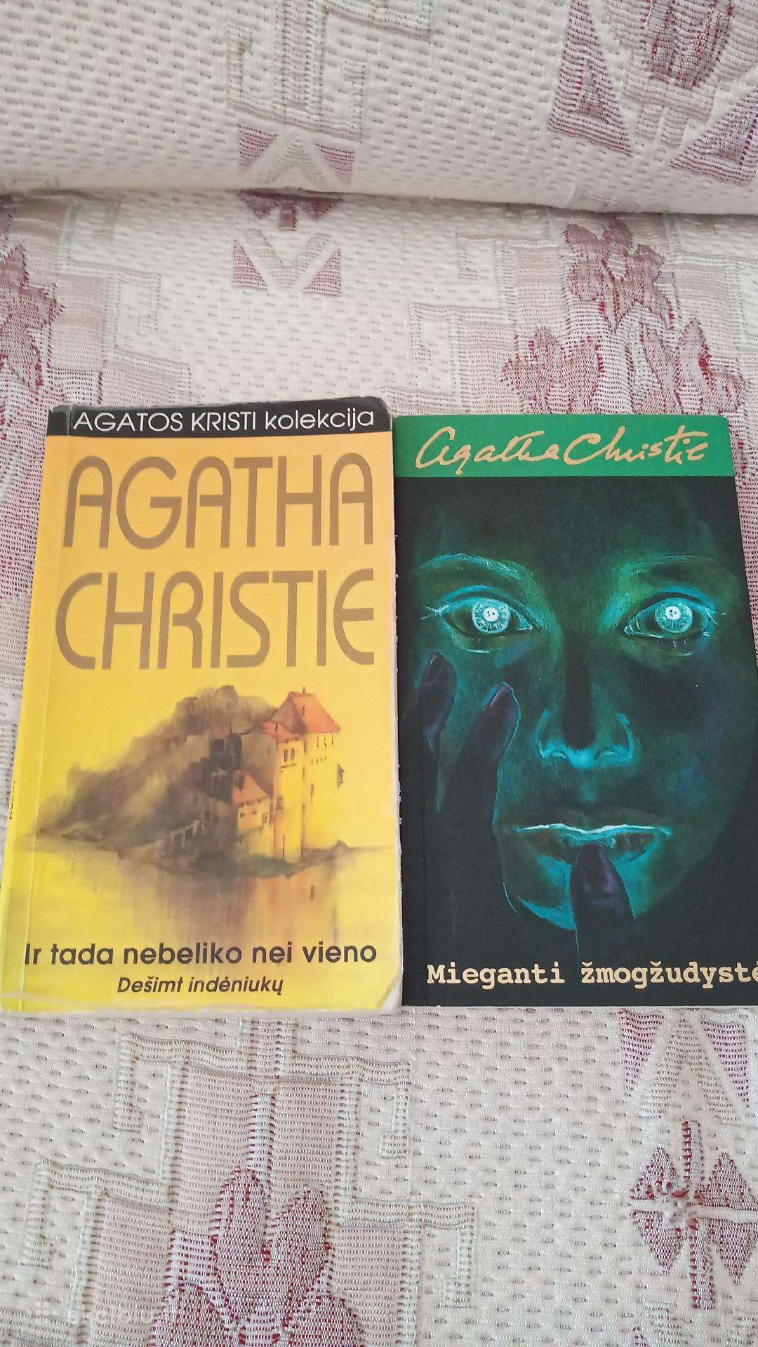 Agata Kristi 2 knygos