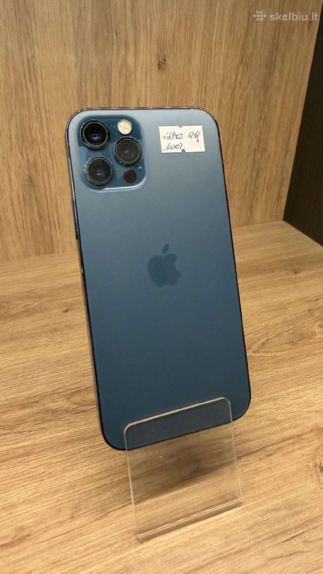 Naudotas iPhone 12 pro 128gb baterija 100%