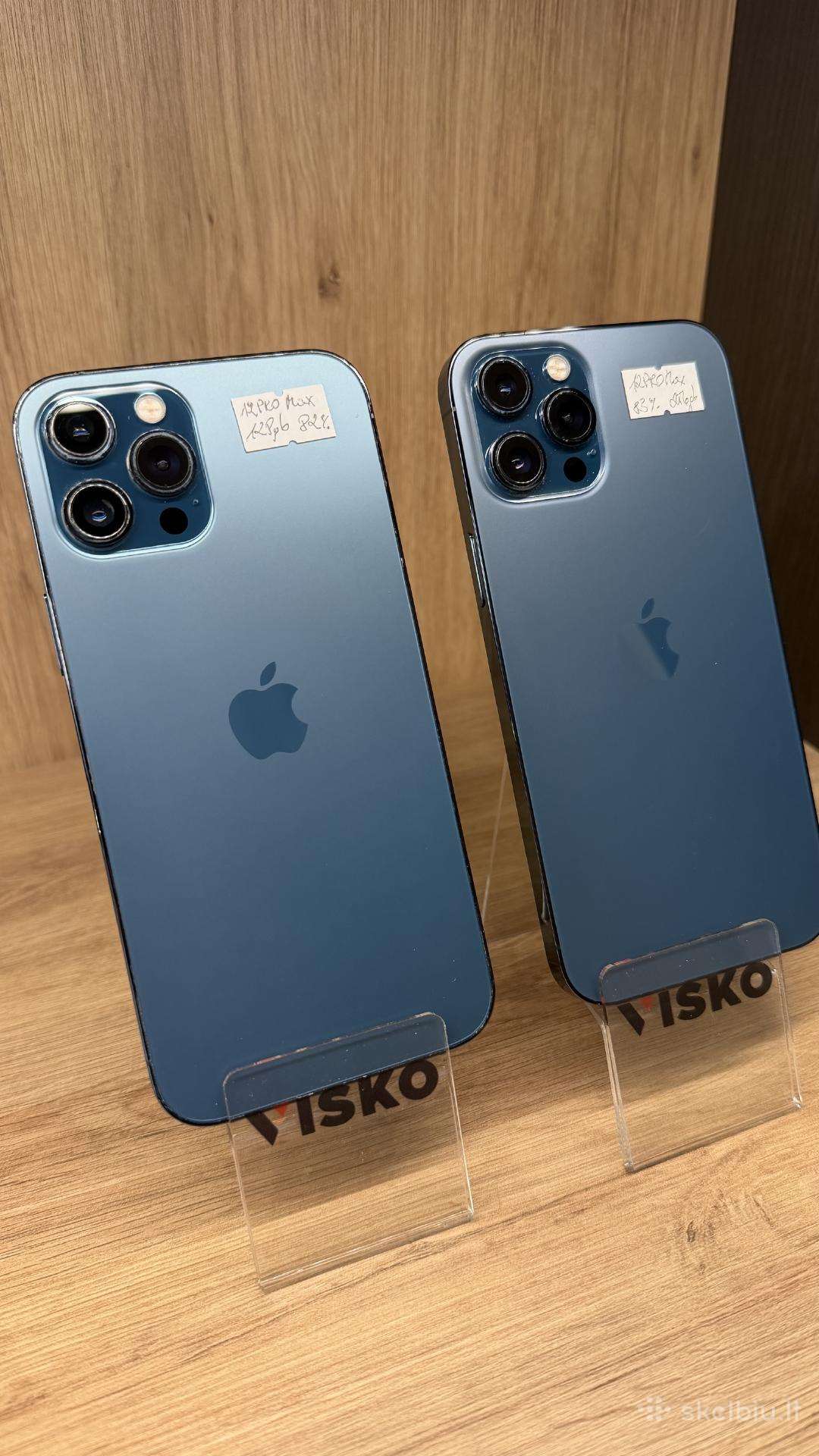 Naudoti iPhone 12 Pro Max 128gb ir 256gb