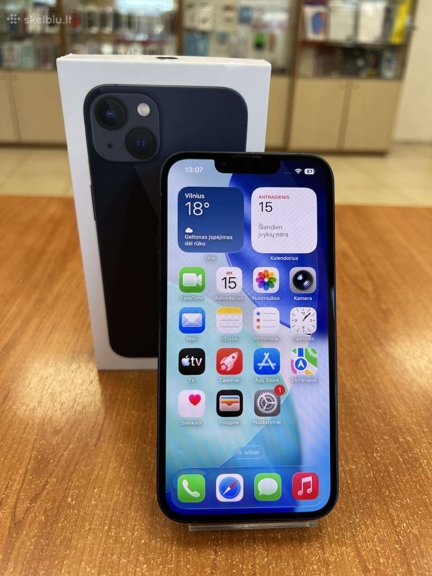 Apple iPhone 13 128gb (naudotas)