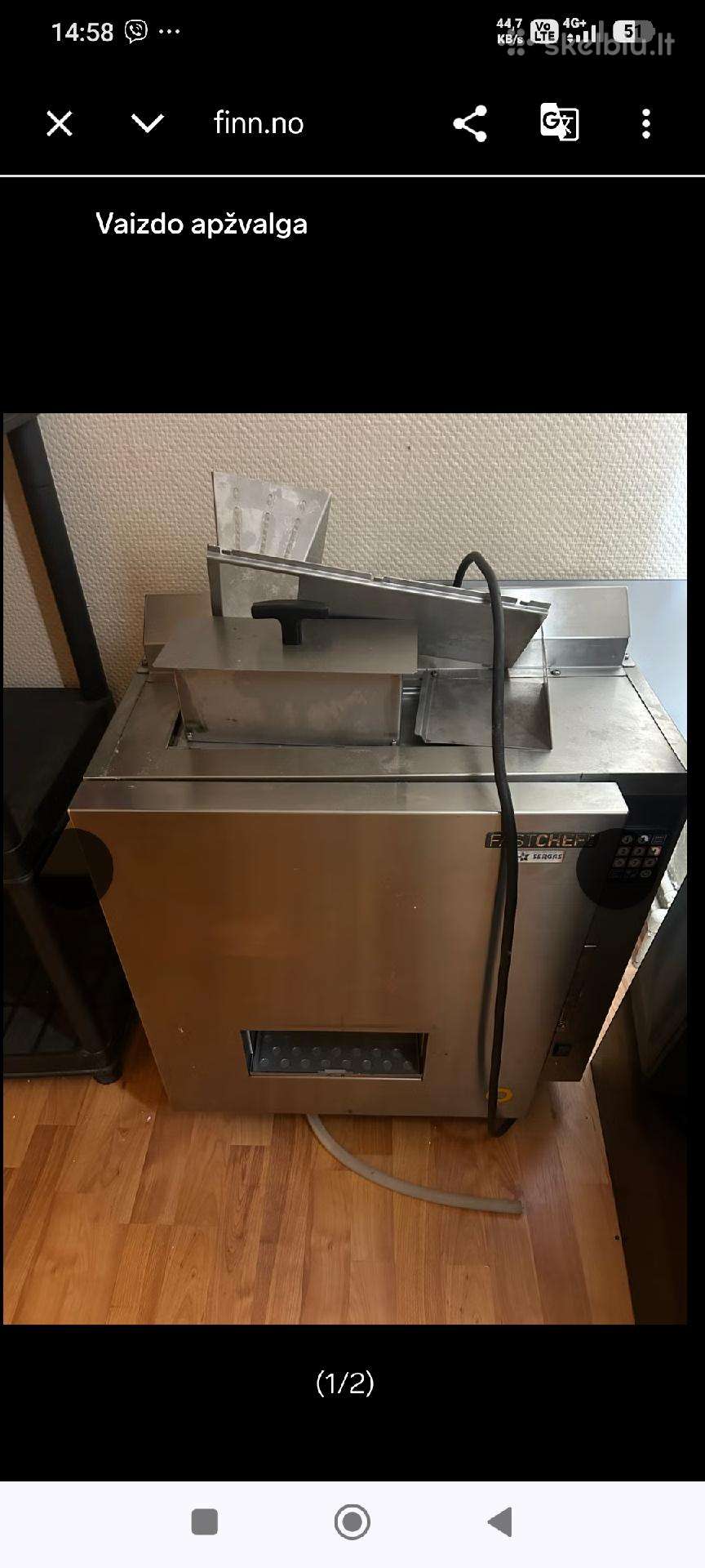 Automatinė fritiūrinė Quality Fry Fce Elite+