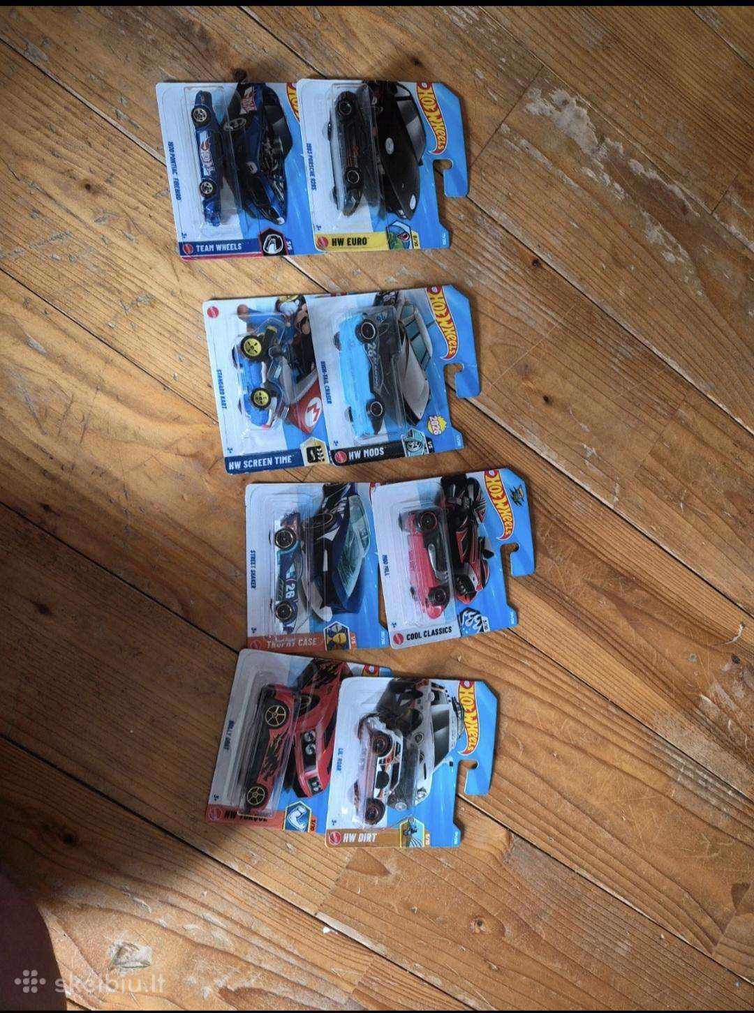Hotwheels modeliukai