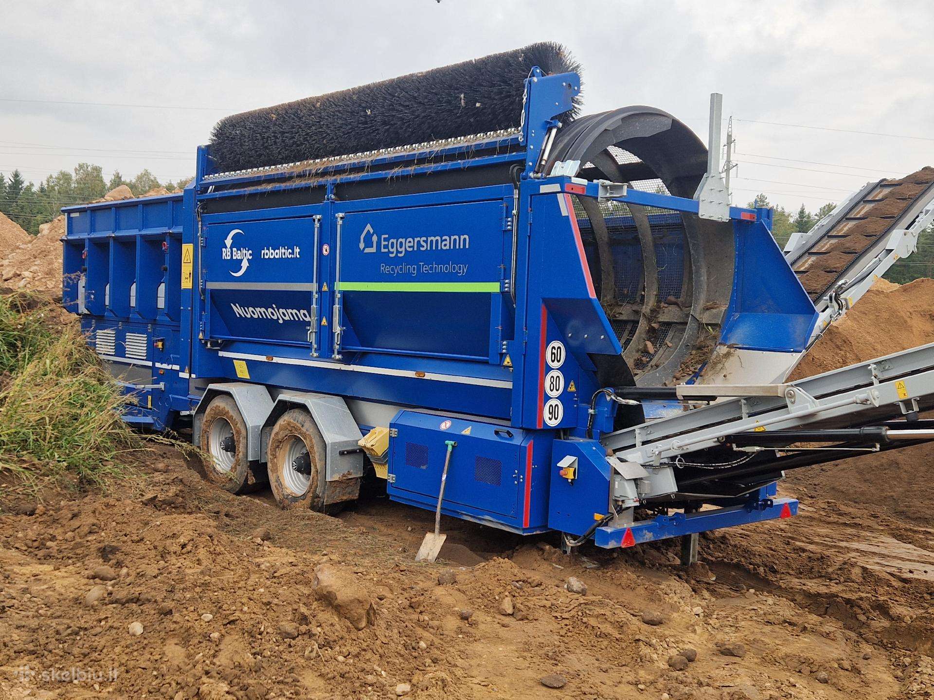 Būgninių sijotuvų Terra Select T40 ir T 60 nuoma