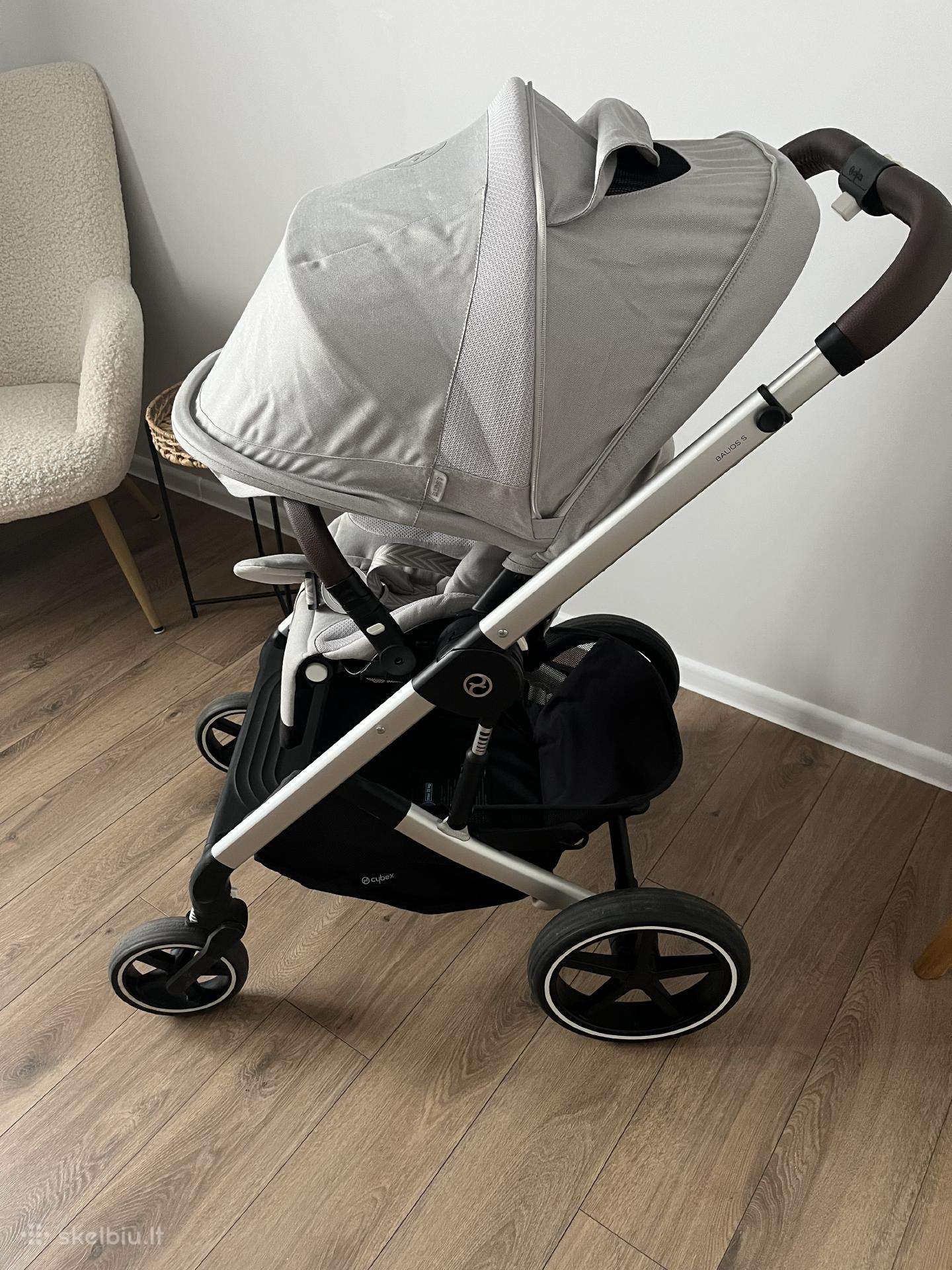 Vežimelis cybex balios s lux pilkas