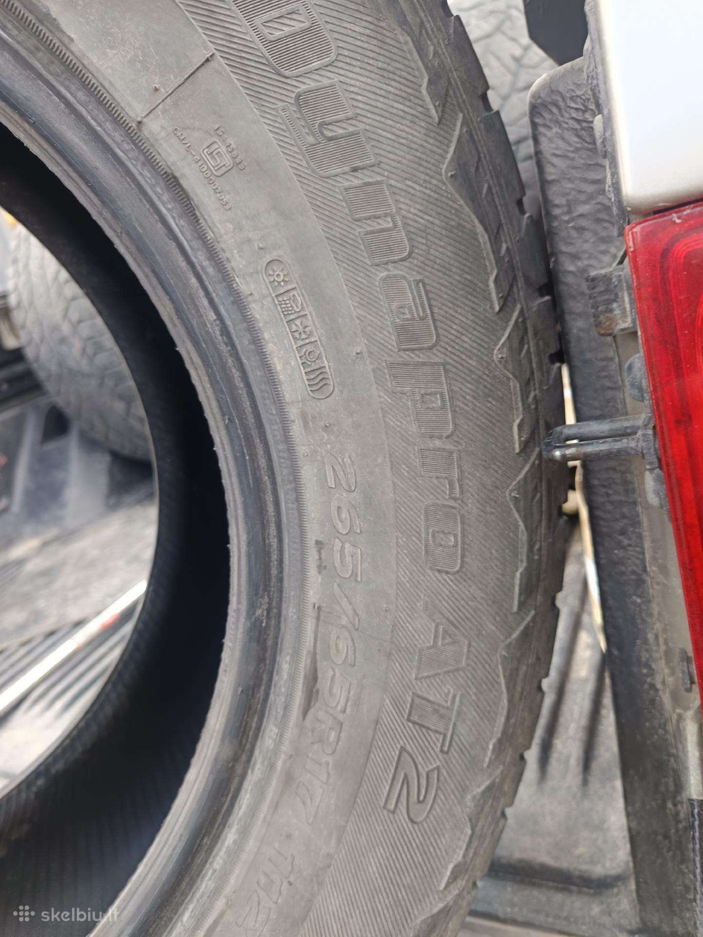 Continental, universalios 265/65 R17