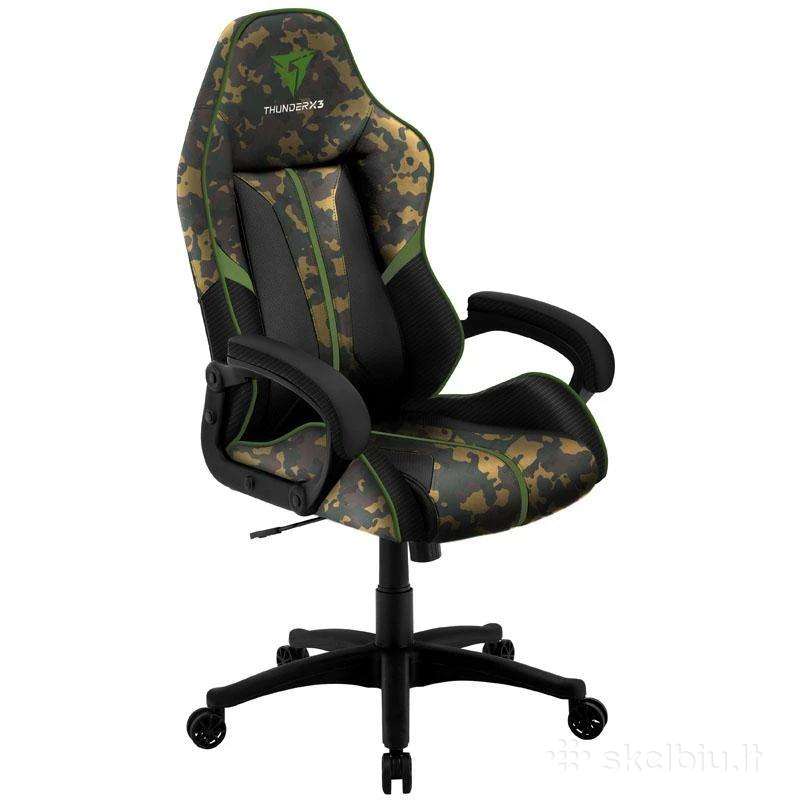 Nauja žaidimų kėdė Thunderx3 Bc1 Camo Limited