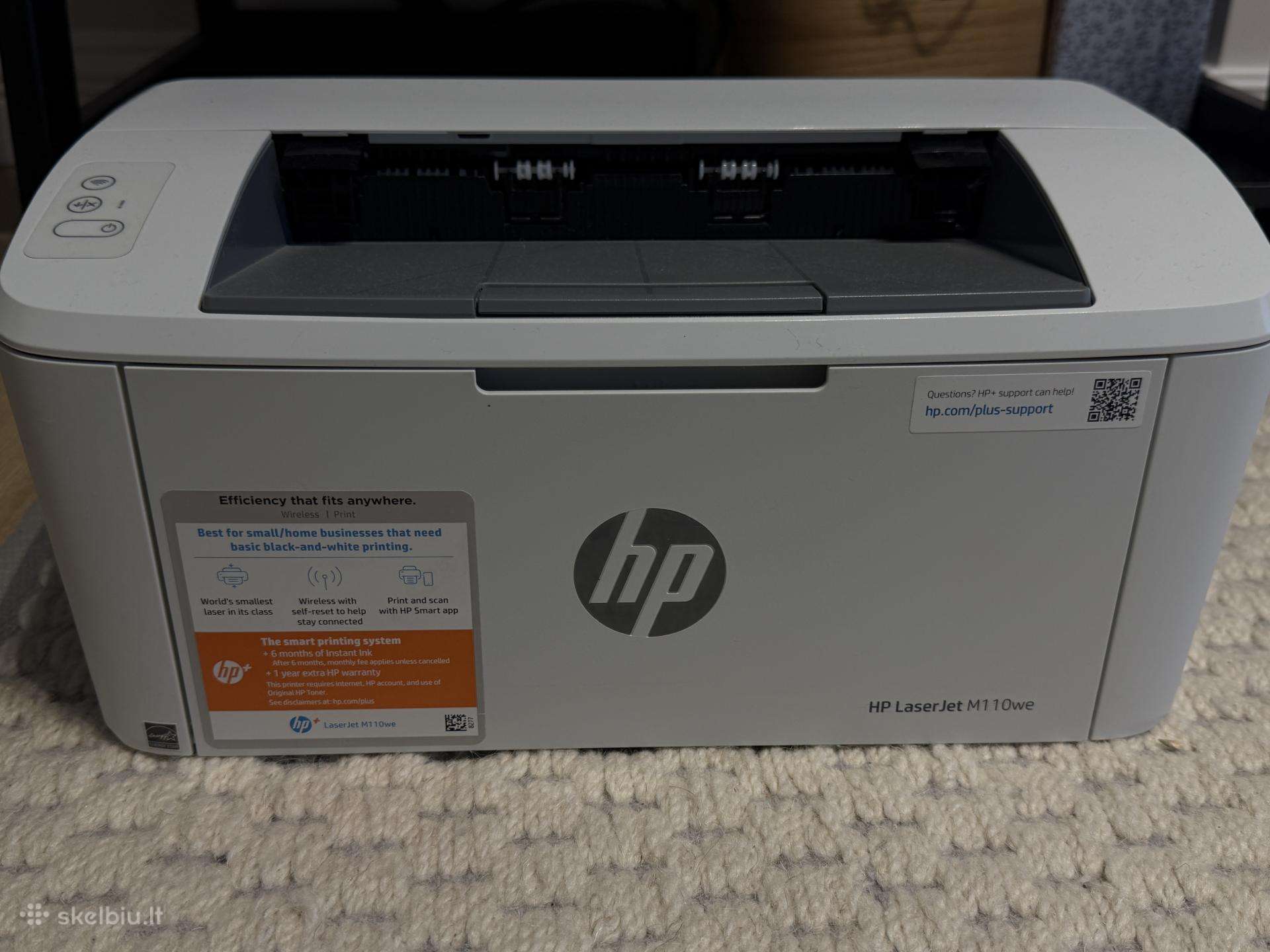Lazerinį spausdintuvą Hp Laserjet M110we