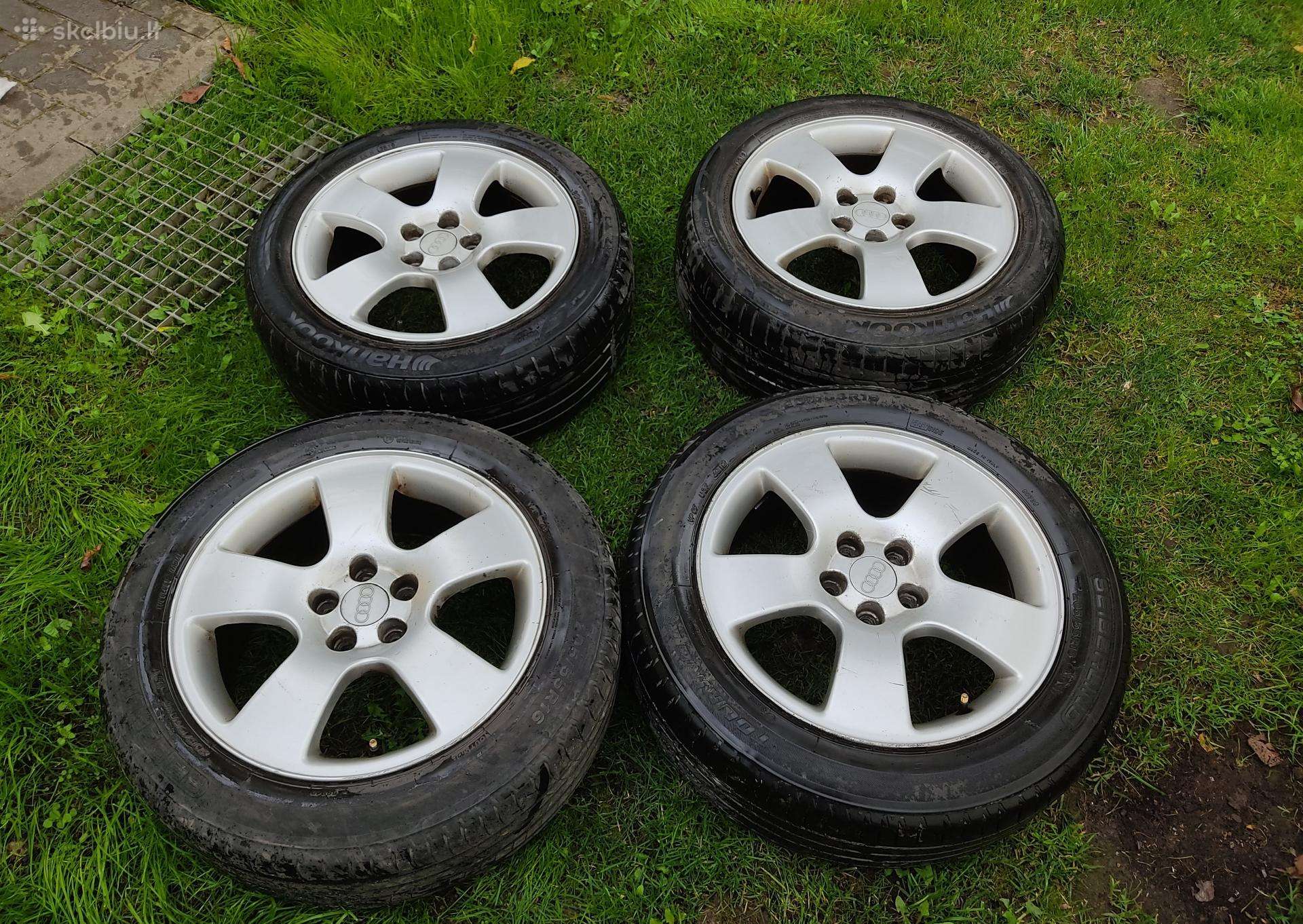 Originalūs Audi A3 (8l) R16 ratlankiai, 5x100