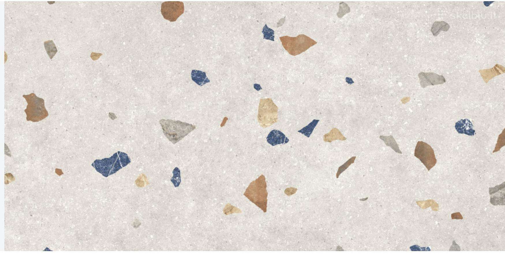 Cersanit 600x1200mm Multicolor Matt likutis 3 vnt.