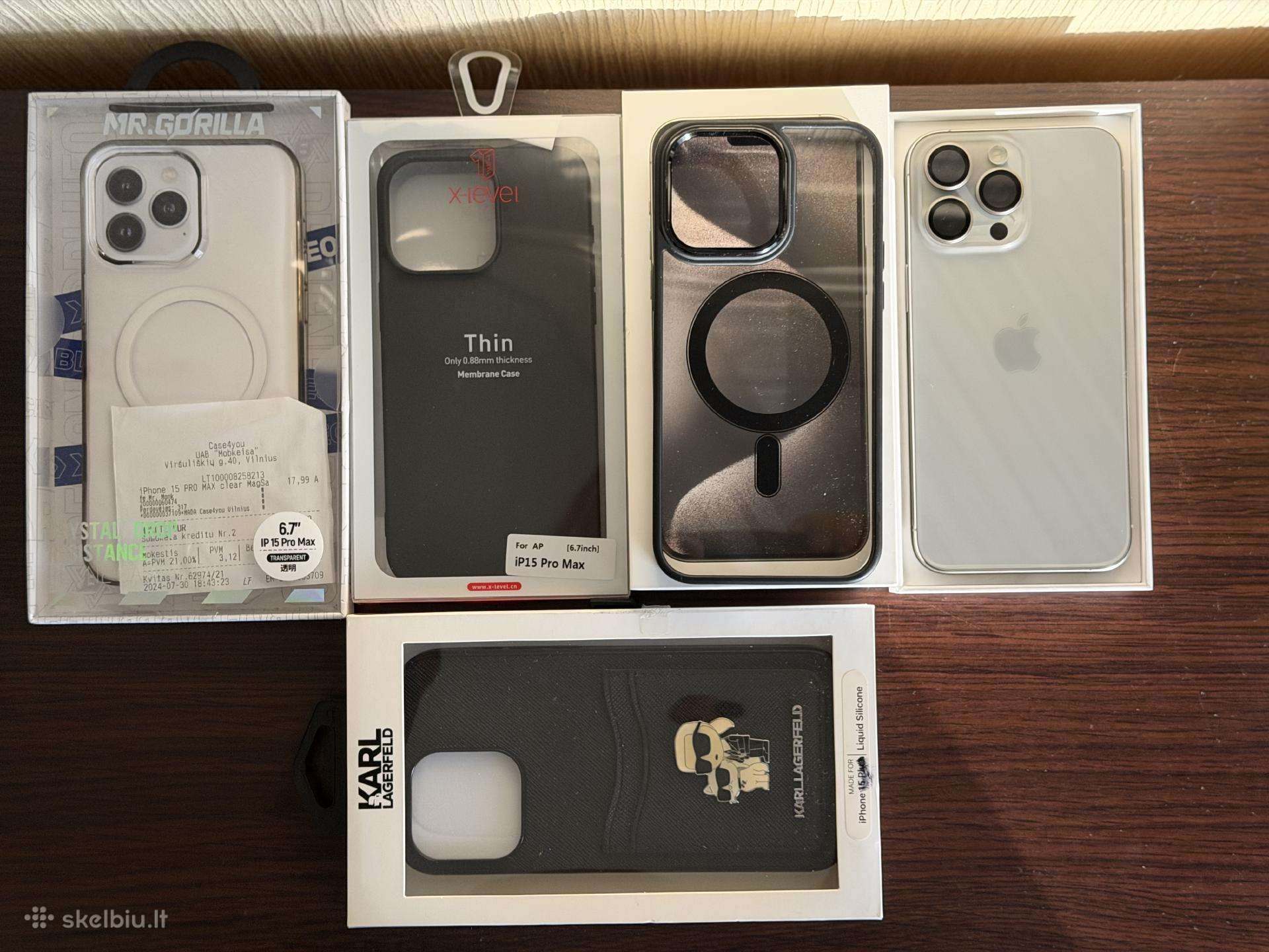 Idealus Apple iPhone 15 Pro Max 256gb Titanium