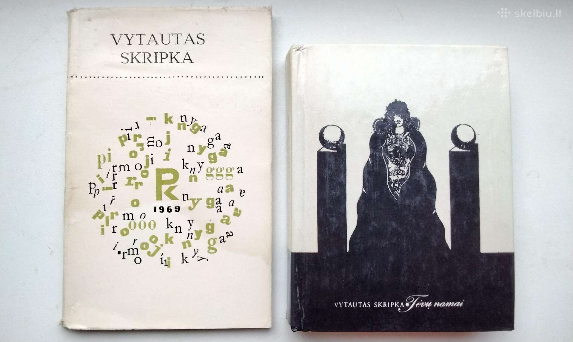 V.skripka. Dangiškos eglės(1969).tėvų namai(1988