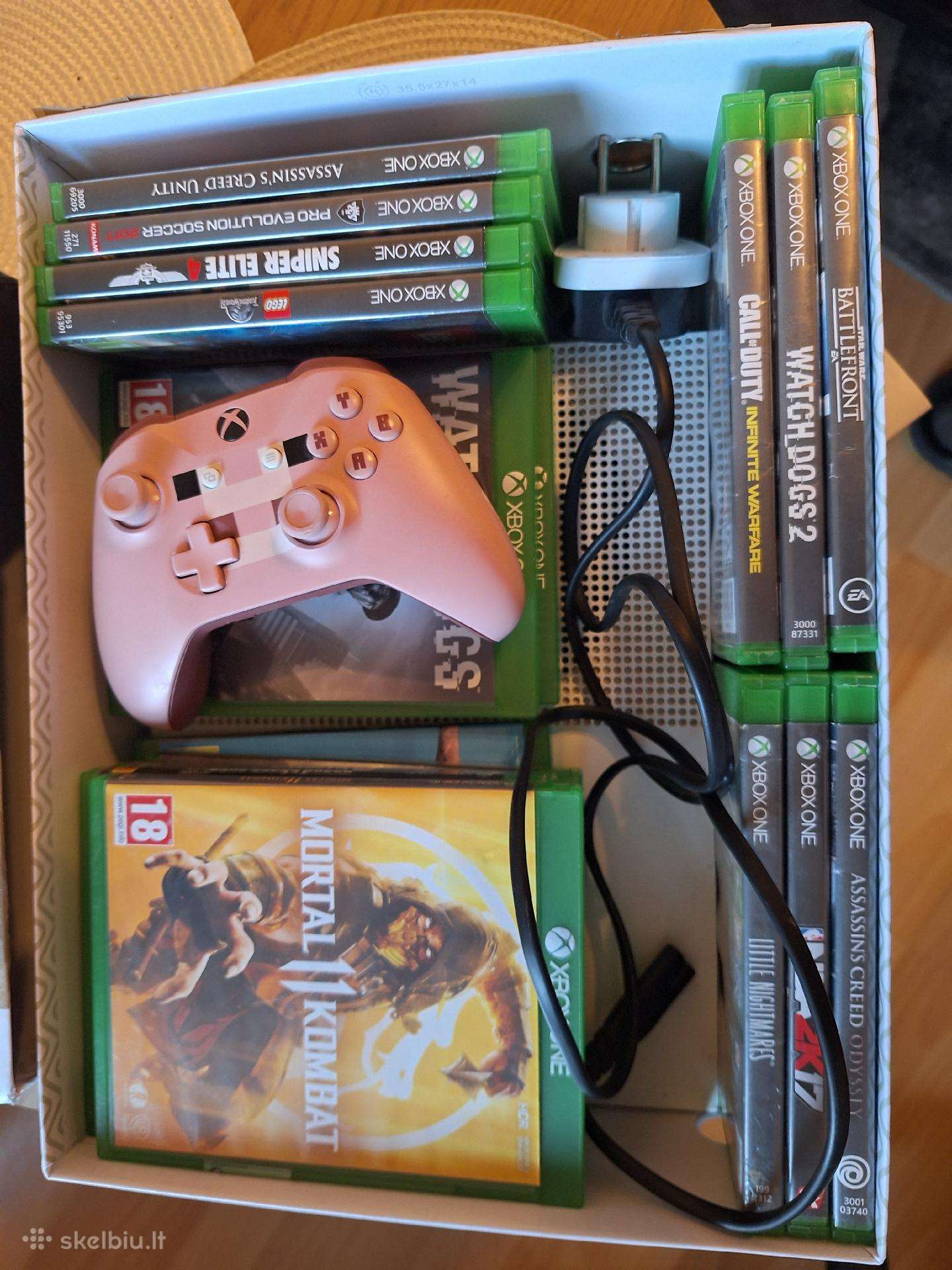 Xbox one su 20 žaidimų