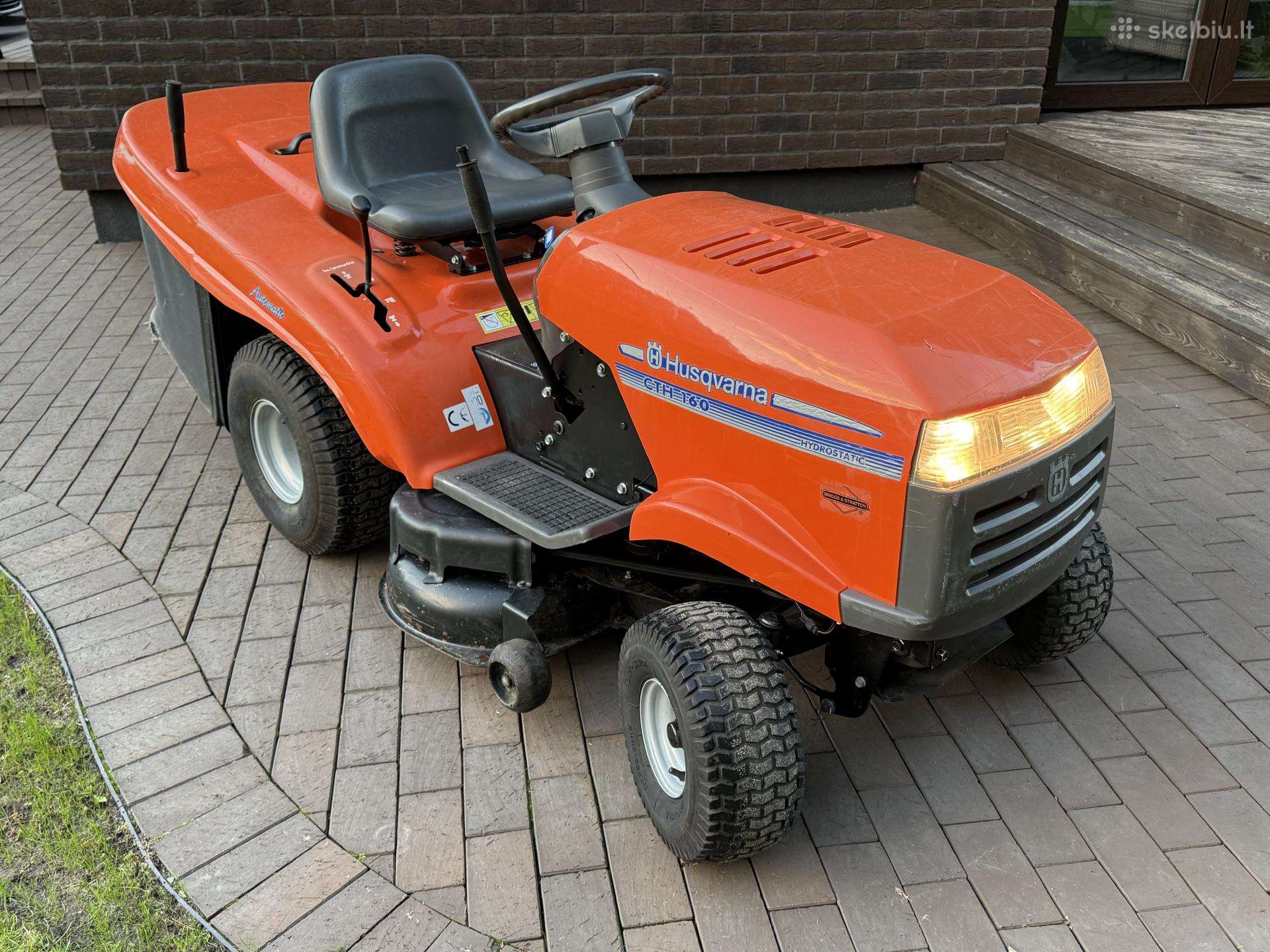Husqvarna Cth 160 – sodo traktoriukas