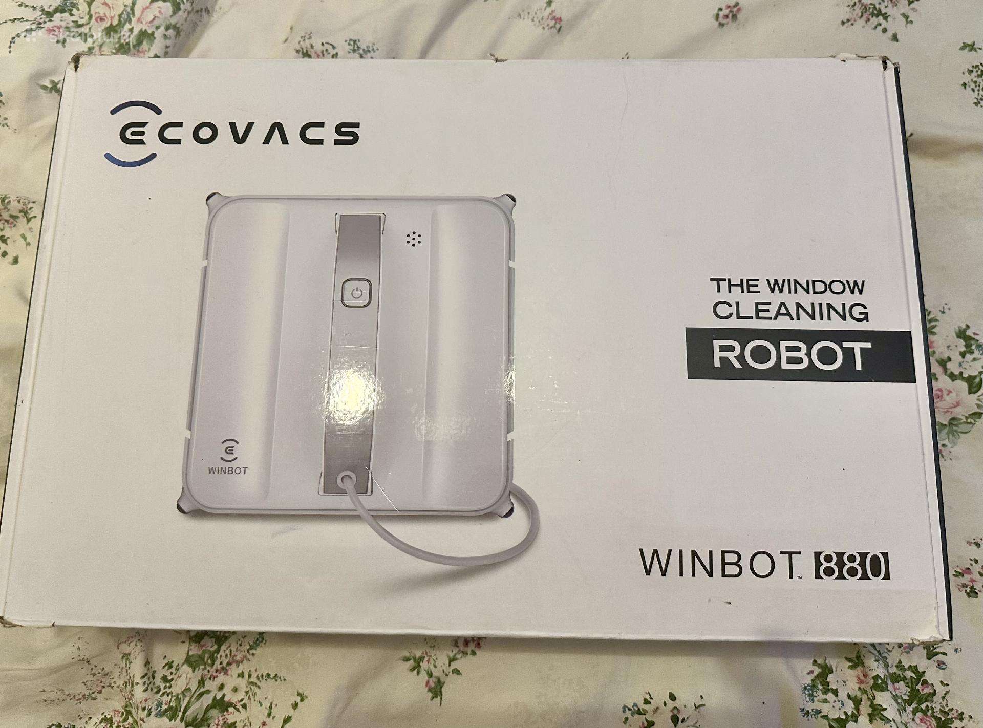 Parduodamas langų valymo robotas Ecovacs Winbot 88