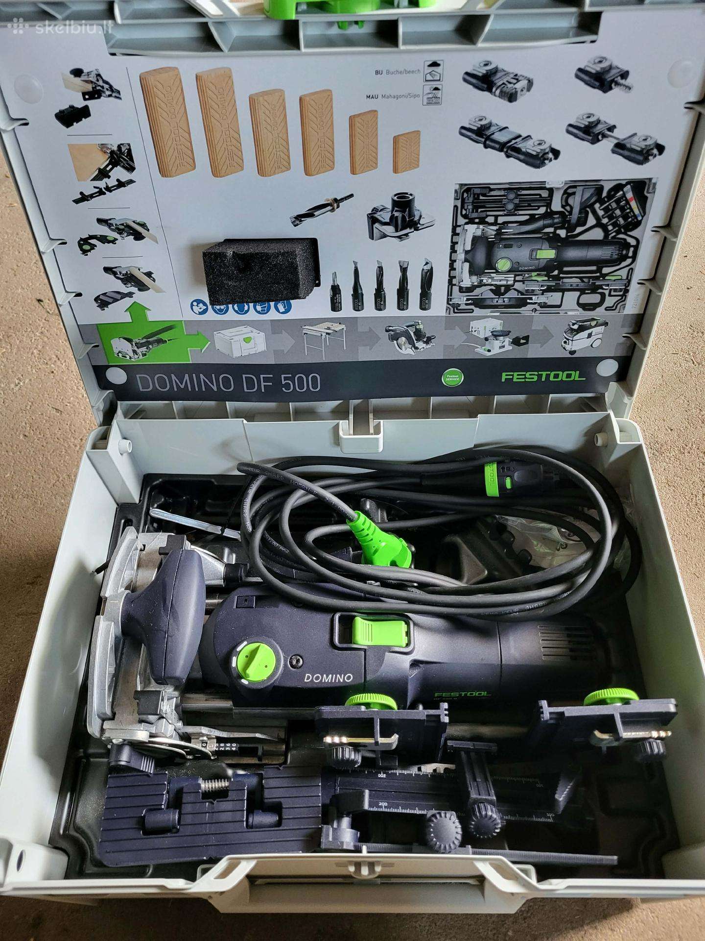 Parduodu festool domino df 500