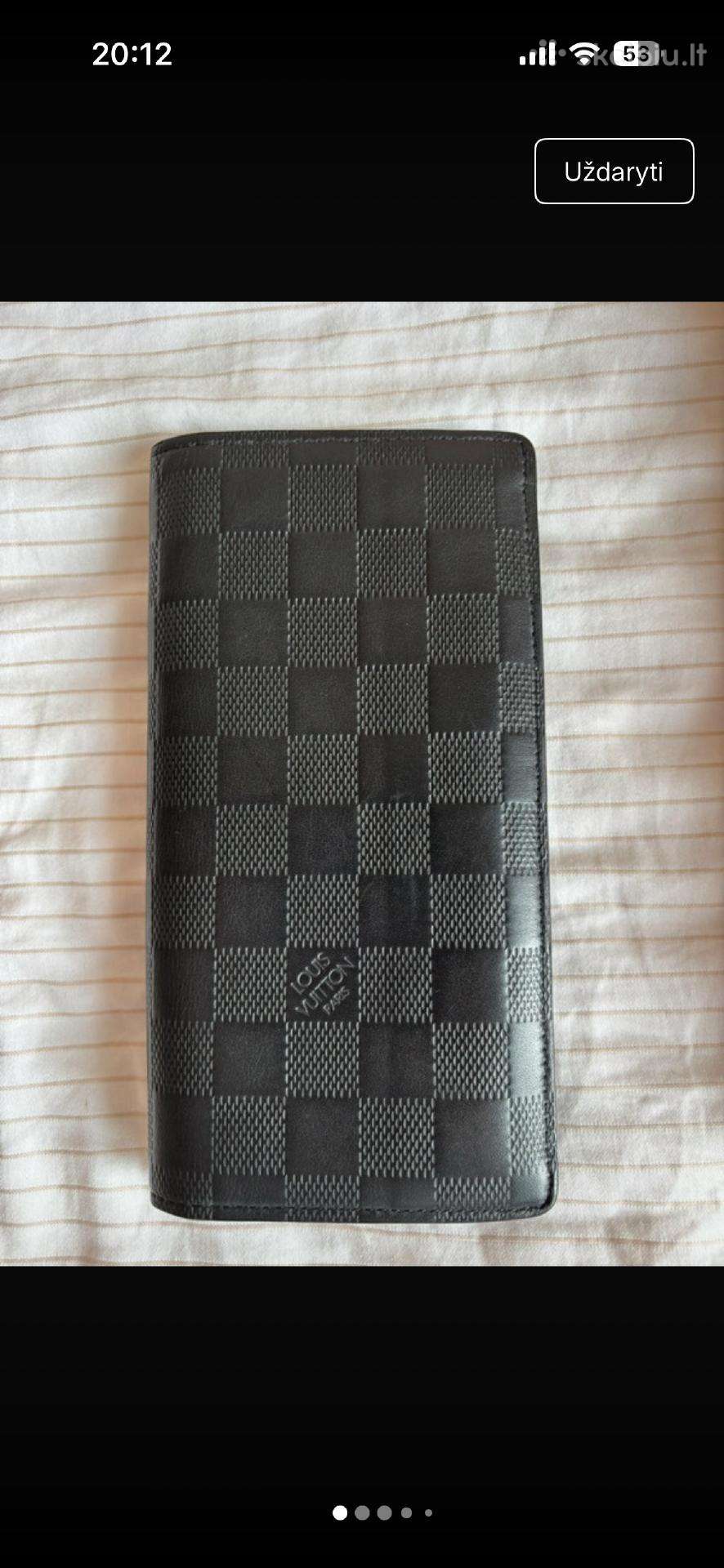 Parduodama originali Louis Vuitton Brazza pinigine