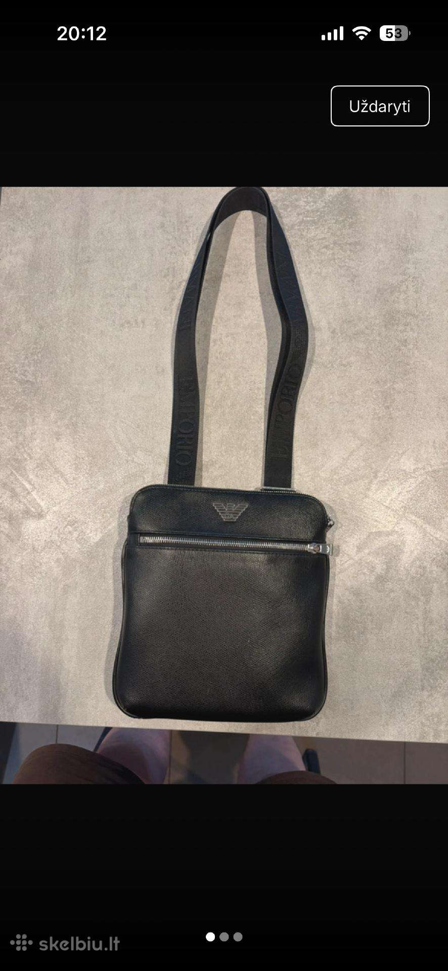Parduodama originali Emporio Armani rankine.