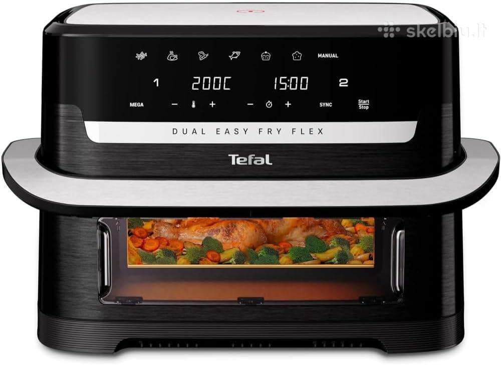 Tefal Dual Easy Fry Flex gruzdintuvė