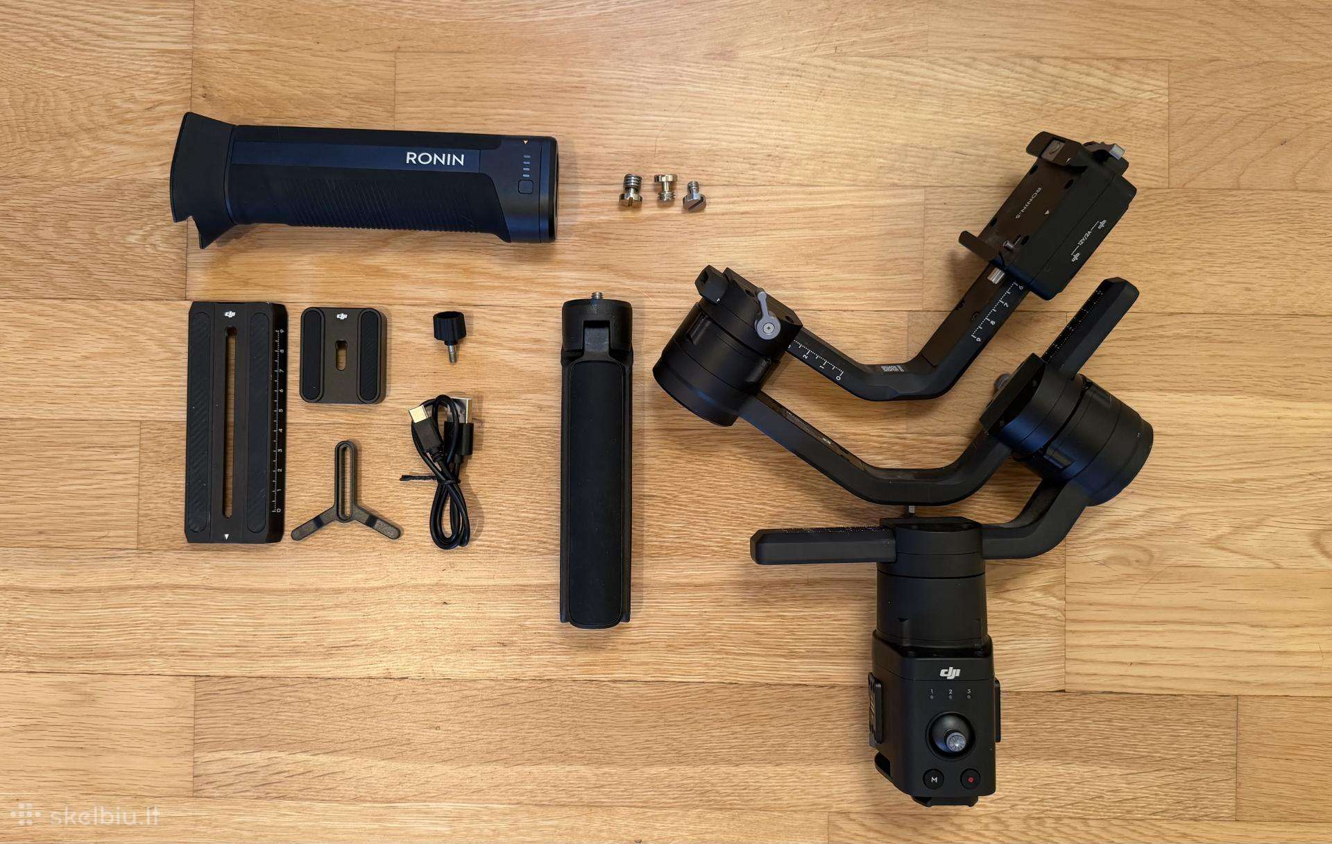 Dji Ronin-s Essential Kit gimbalas – kaip naujas