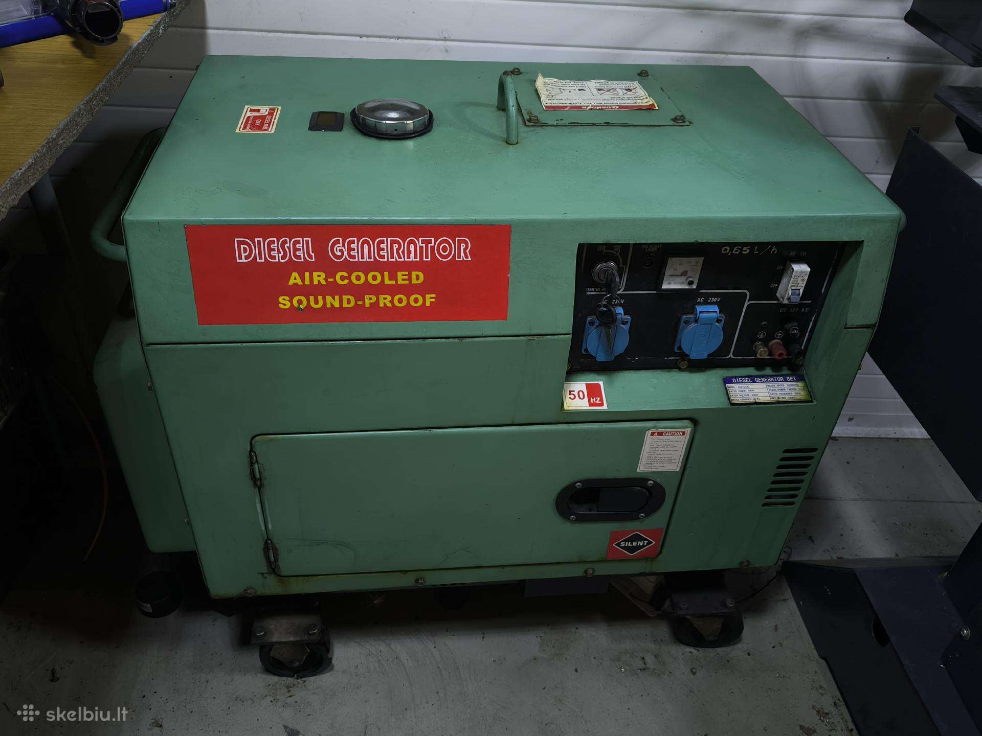 Dyzelinis generatorius 5 kw