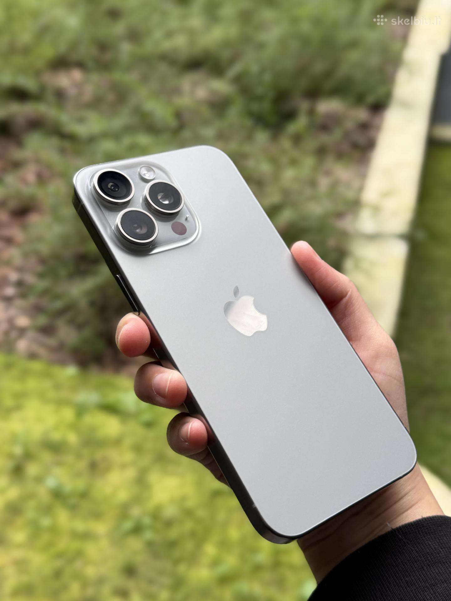 iPhone 15 Pro Max, 256 GB, Natural Titanium