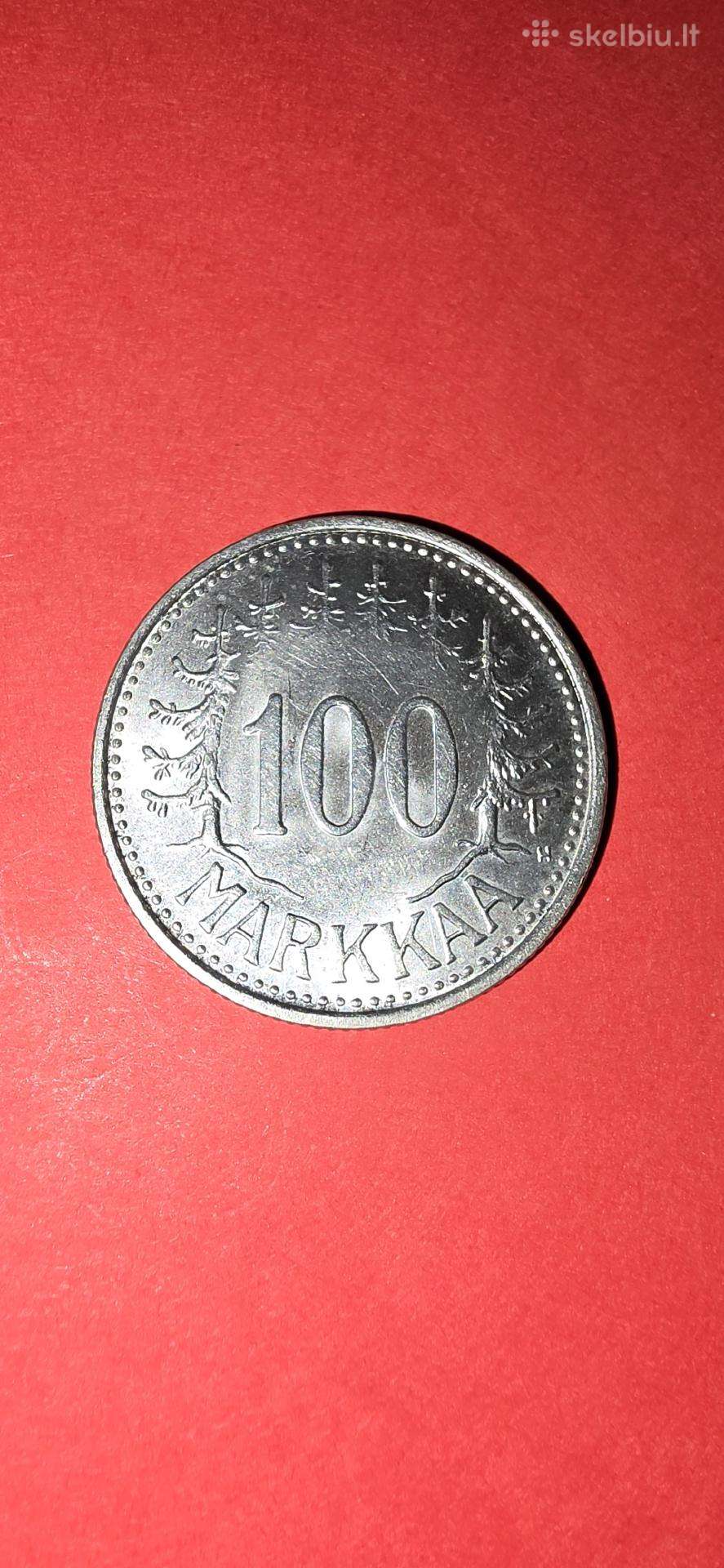 Suomija 100 markių 1958