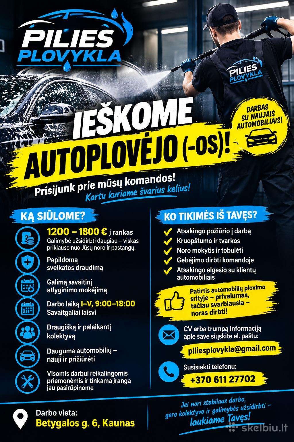 Ieškome Autoplovejo (-OS)