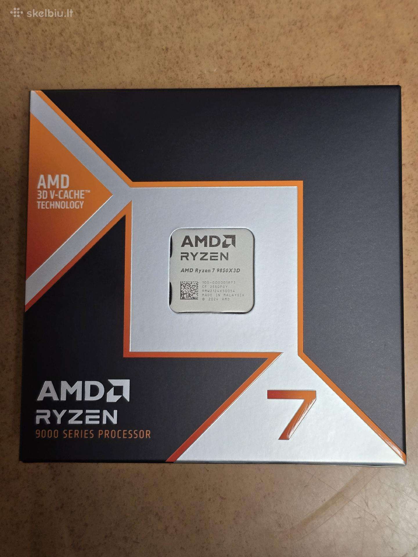 Amd Ryzen 7 9850x3d 100-000001973 Box