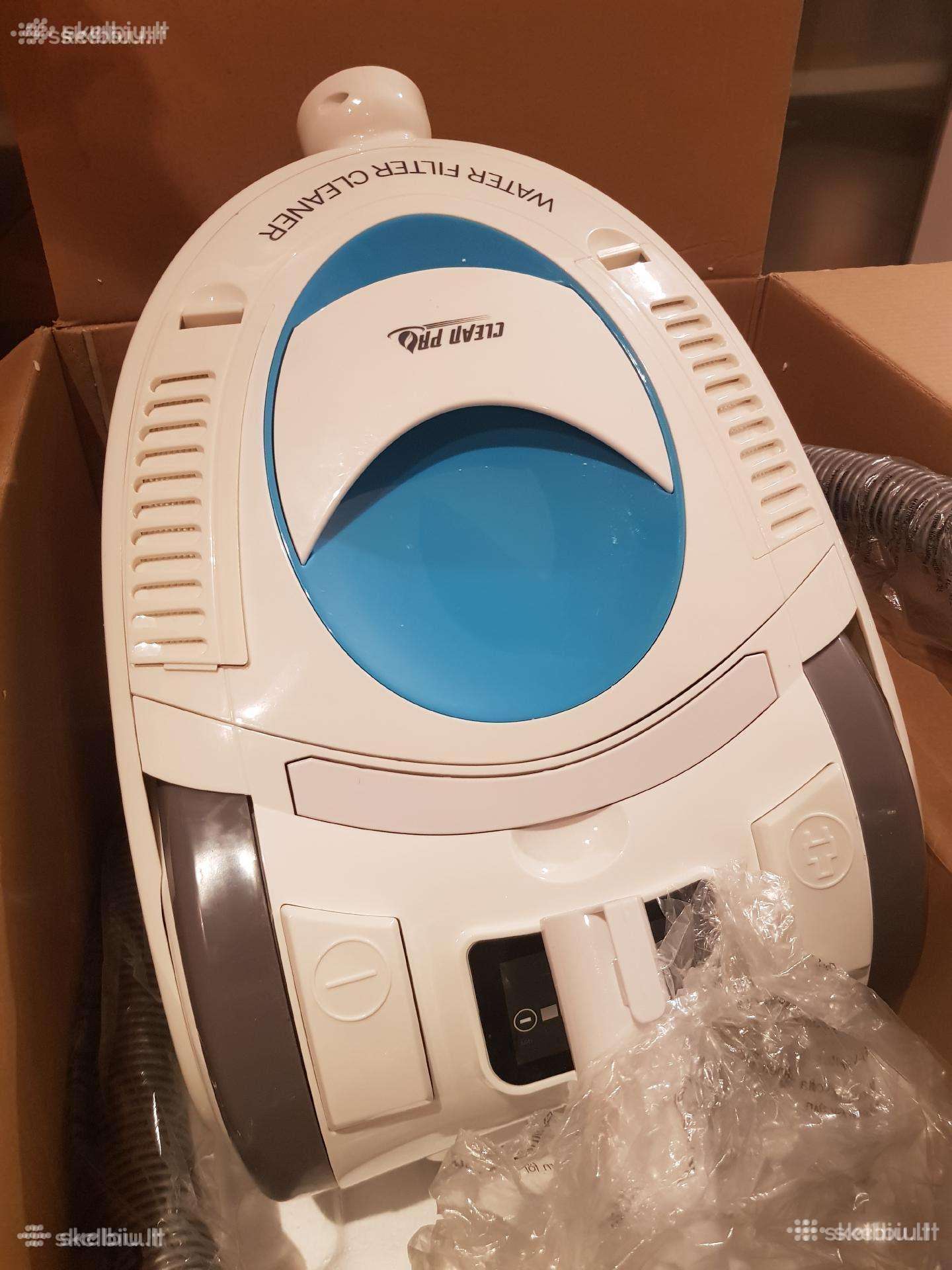 Dulkių siurblys su vandens filtru
