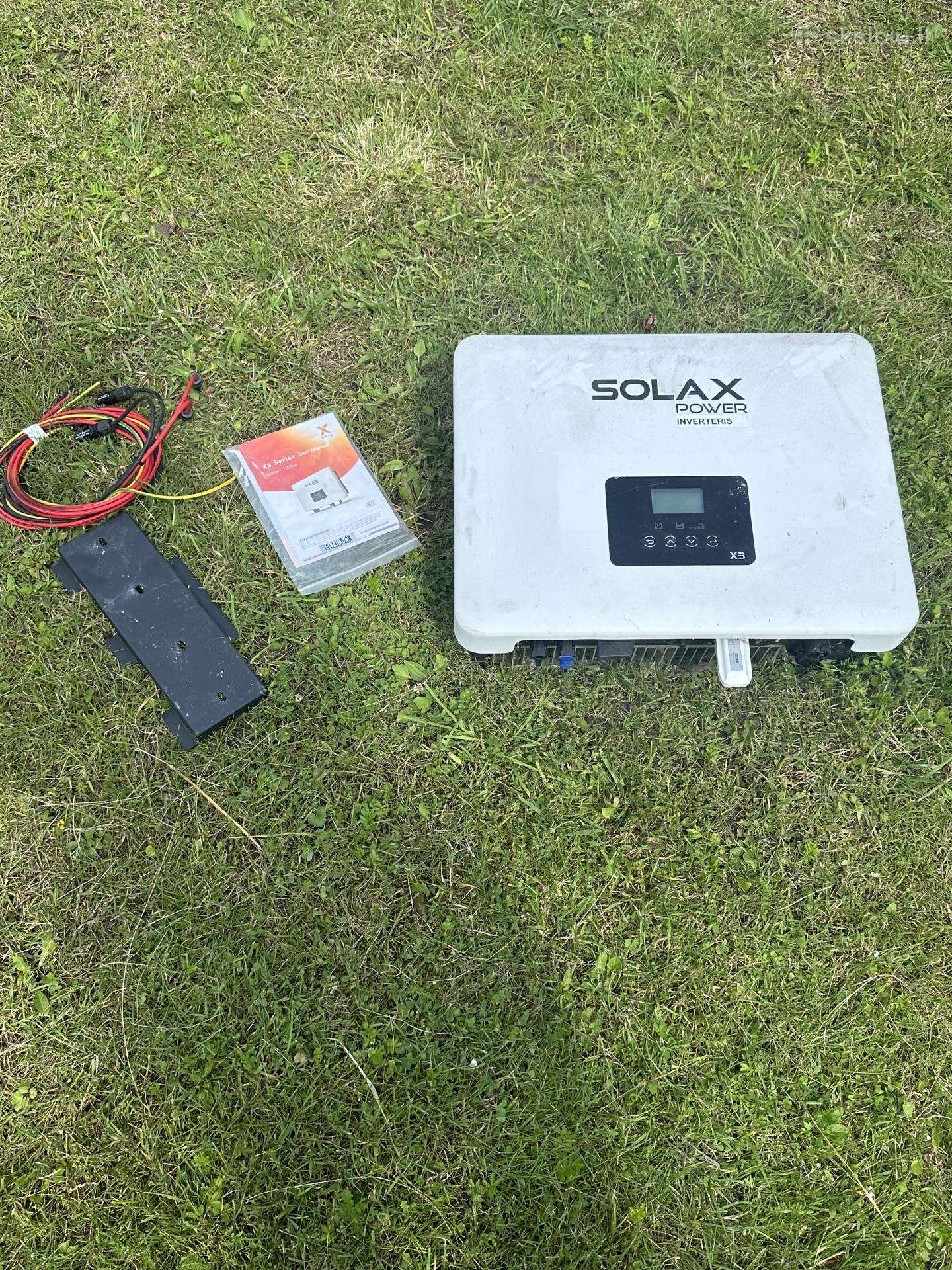 Solax X3-7.0-t-d 7 kw trifazis saulės inverteris