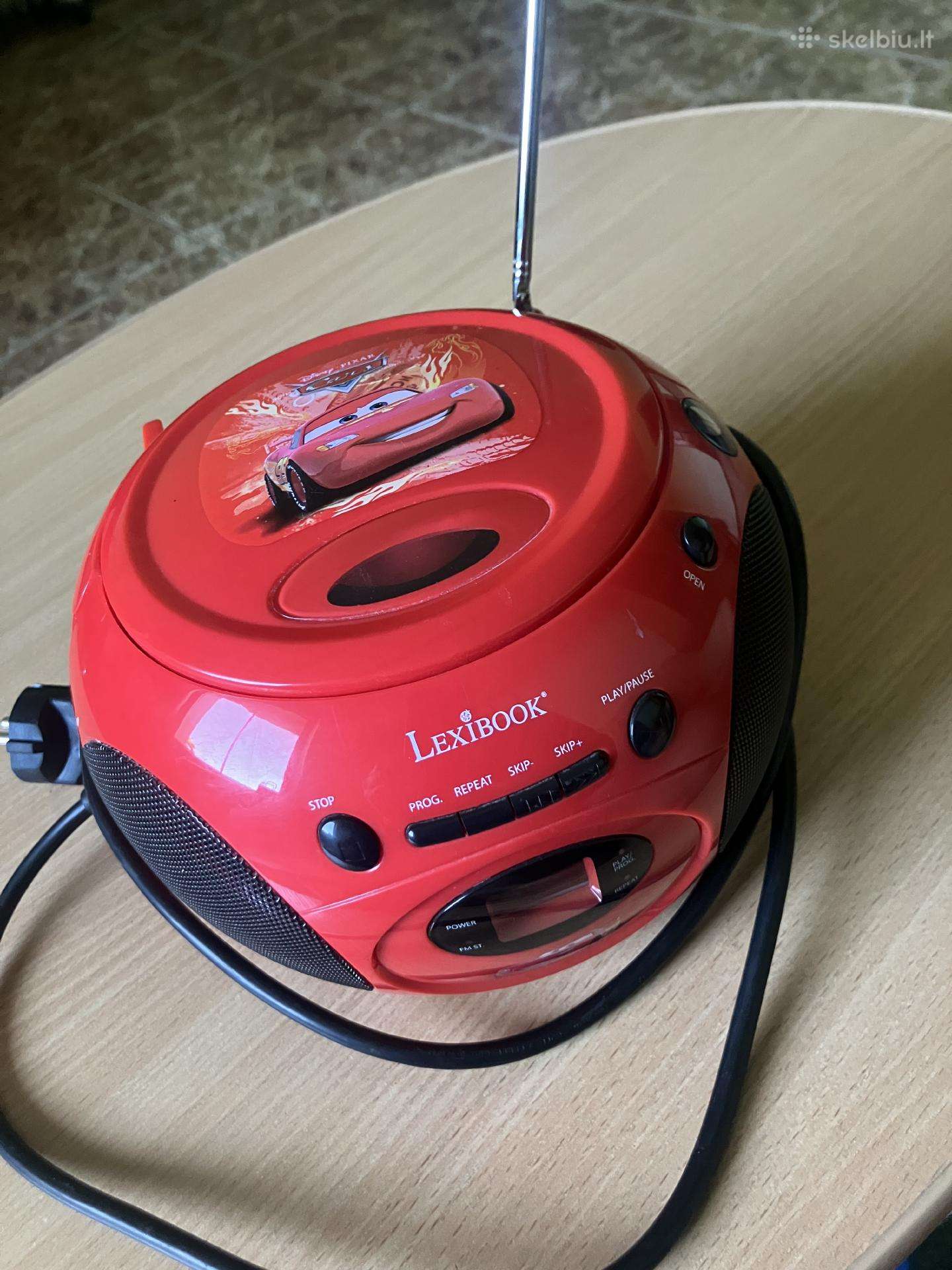 Lexibook CD grotuvas ir radijo imtuvas
