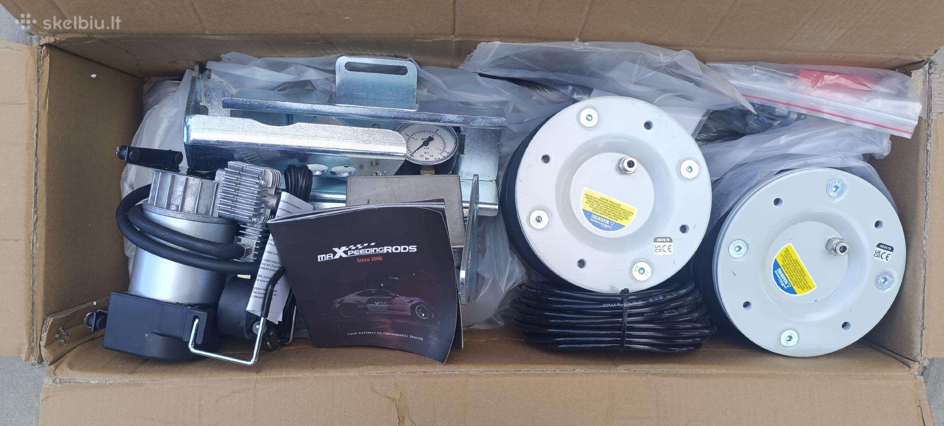 MB sprinterio 3.5 t oro pagalves vaziuokles